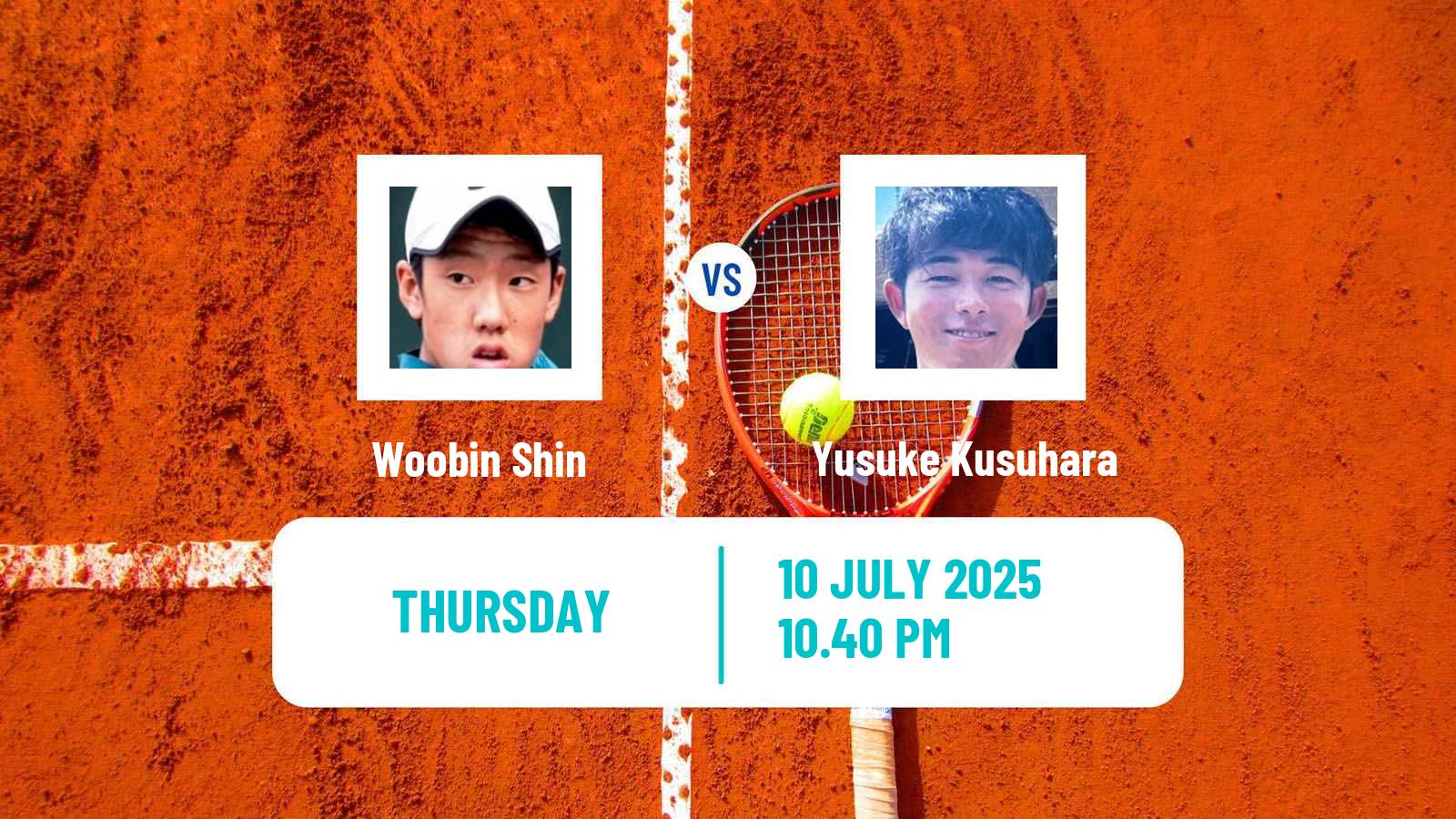 Tennis ITF M15 Tokyo 2 Men Woobin Shin - Yusuke Kusuhara
