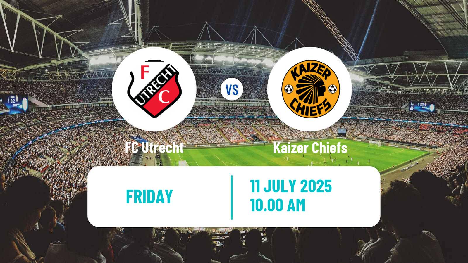 Soccer Club Friendly Utrecht - Kaizer Chiefs