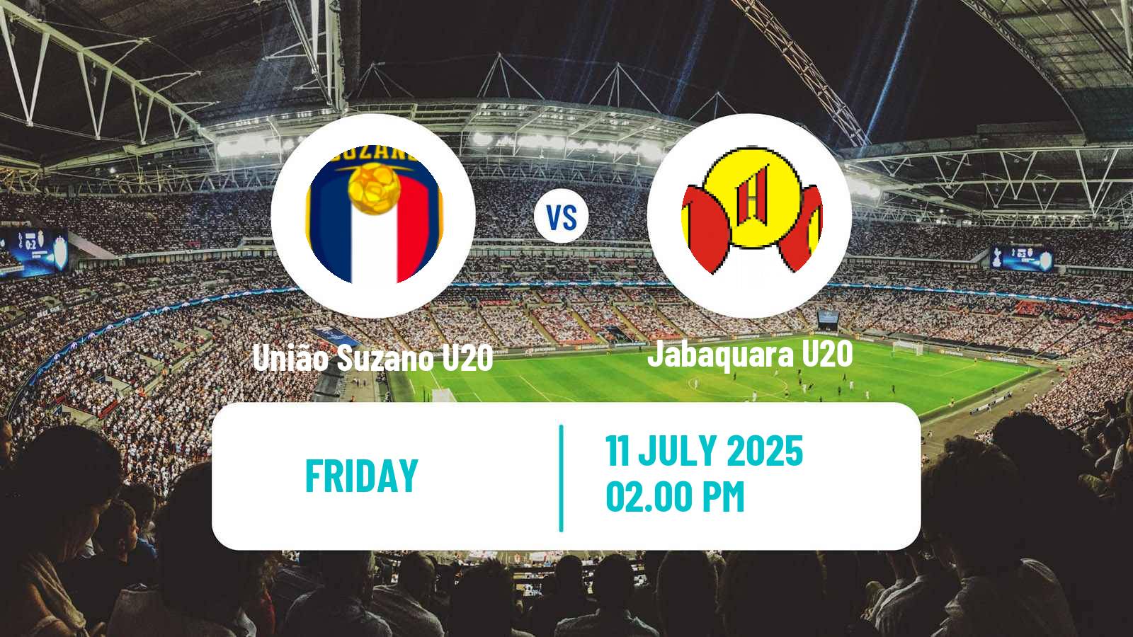 Soccer Brazilian Paulista U20 União Suzano U20 - Jabaquara U20