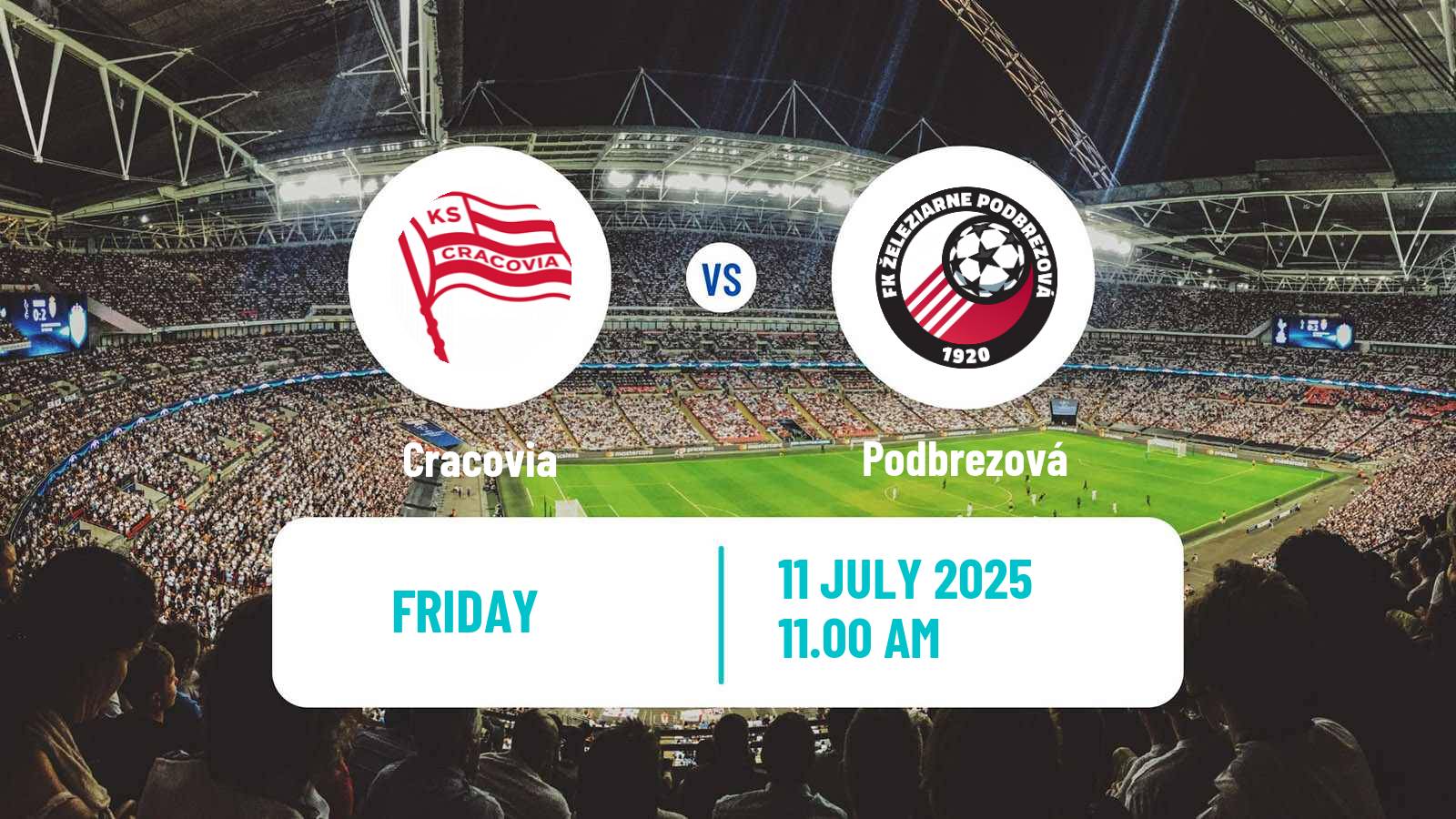 Soccer Club Friendly Cracovia - Podbrezová