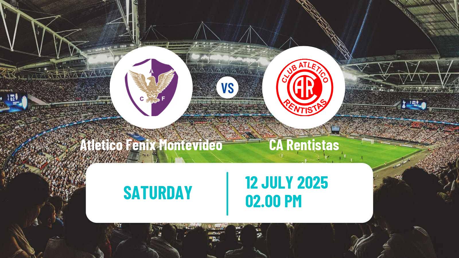 Soccer Uruguayan Segunda Division Atletico Fenix Montevideo - Rentistas