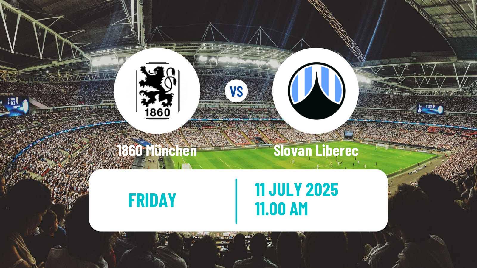 Soccer Club Friendly 1860 München - Slovan Liberec