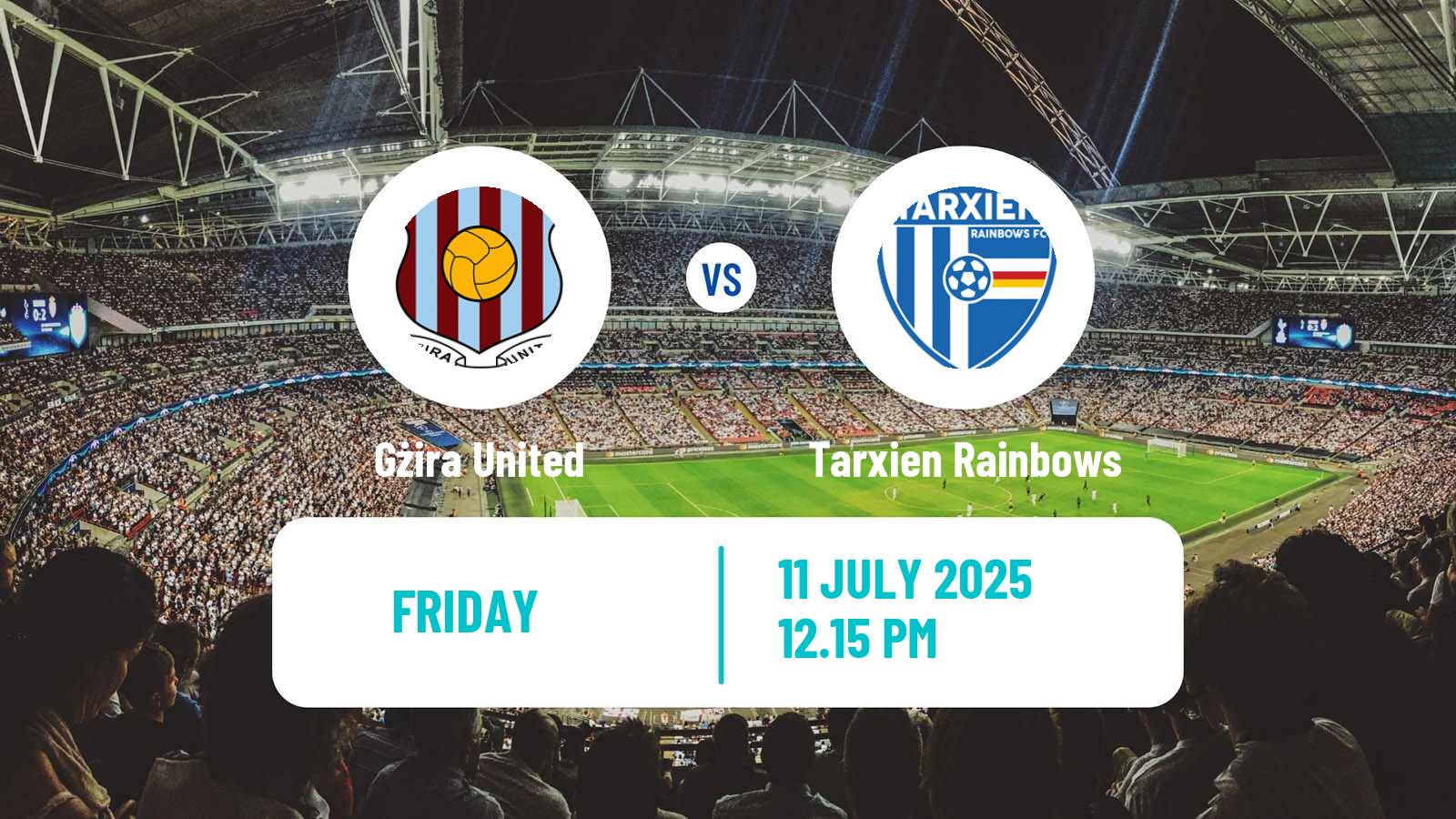 Soccer Club Friendly Gżira United - Tarxien Rainbows