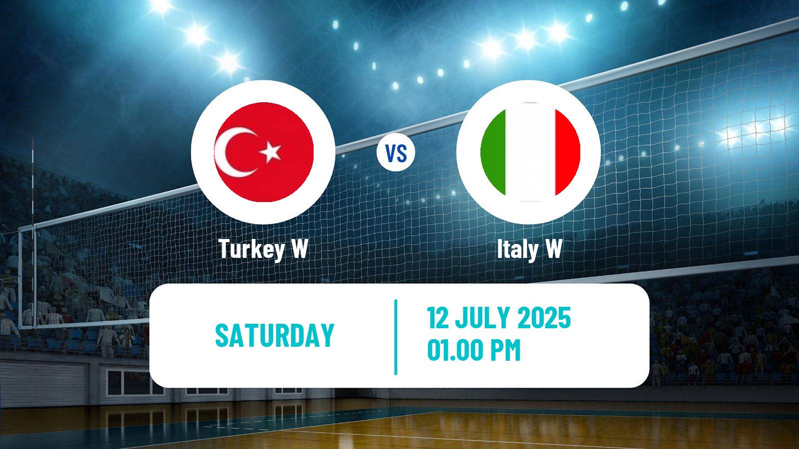 Volleyball Nations League Volleyball Women Turkey W - Italy W