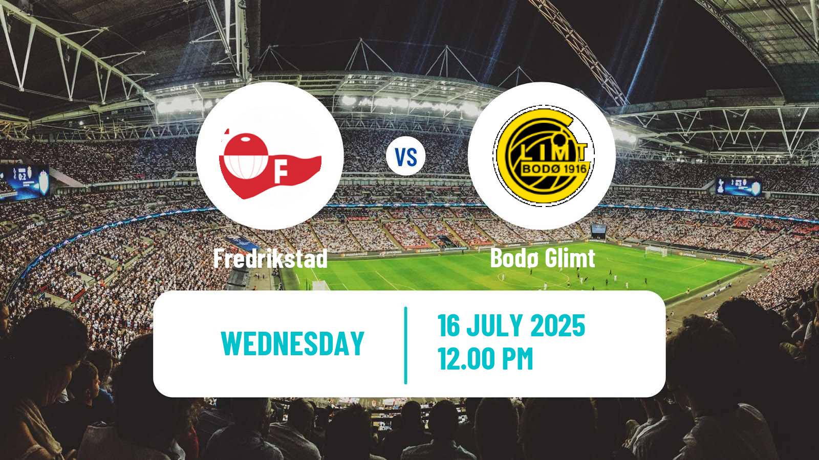 Soccer Norwegian Eliteserien Fredrikstad - Bodø Glimt