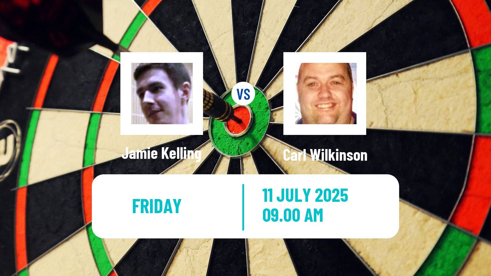Darts Modus Super Series Jamie Kelling - Carl Wilkinson
