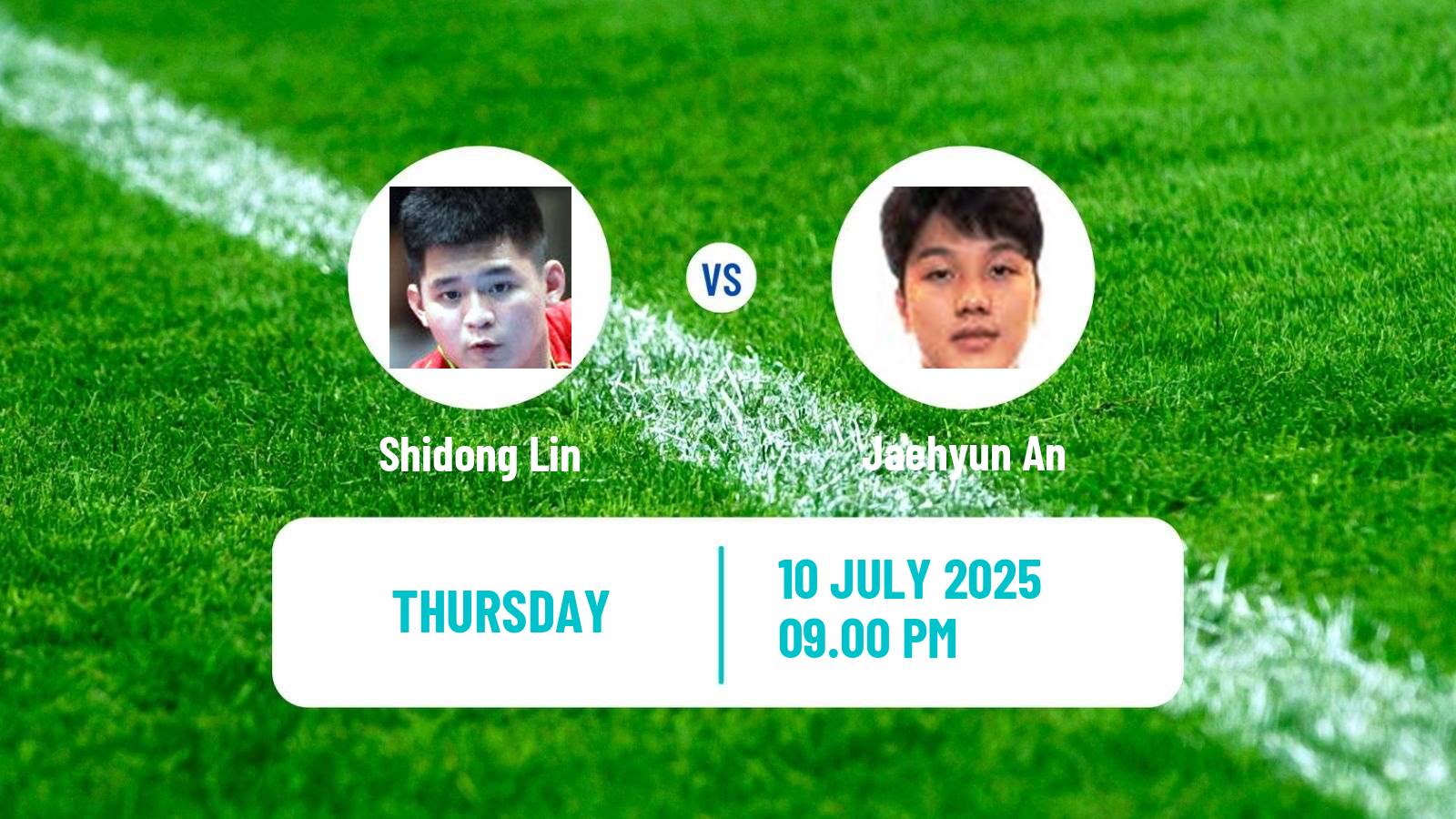 Table tennis United States Smash Men Shidong Lin - Jaehyun An