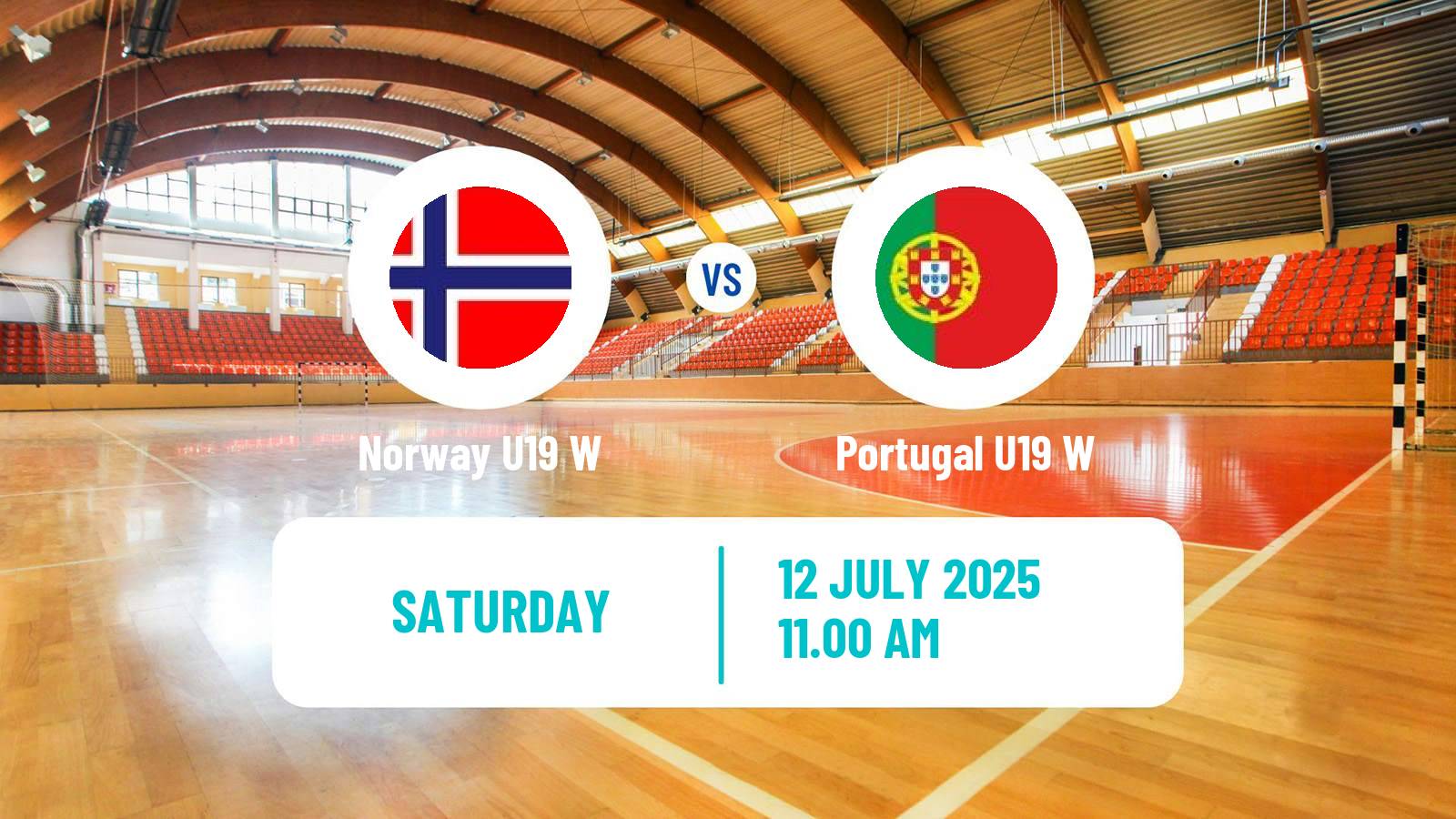 Handball European Championship U19 Handball Women Norway U19 W - Portugal U19 W