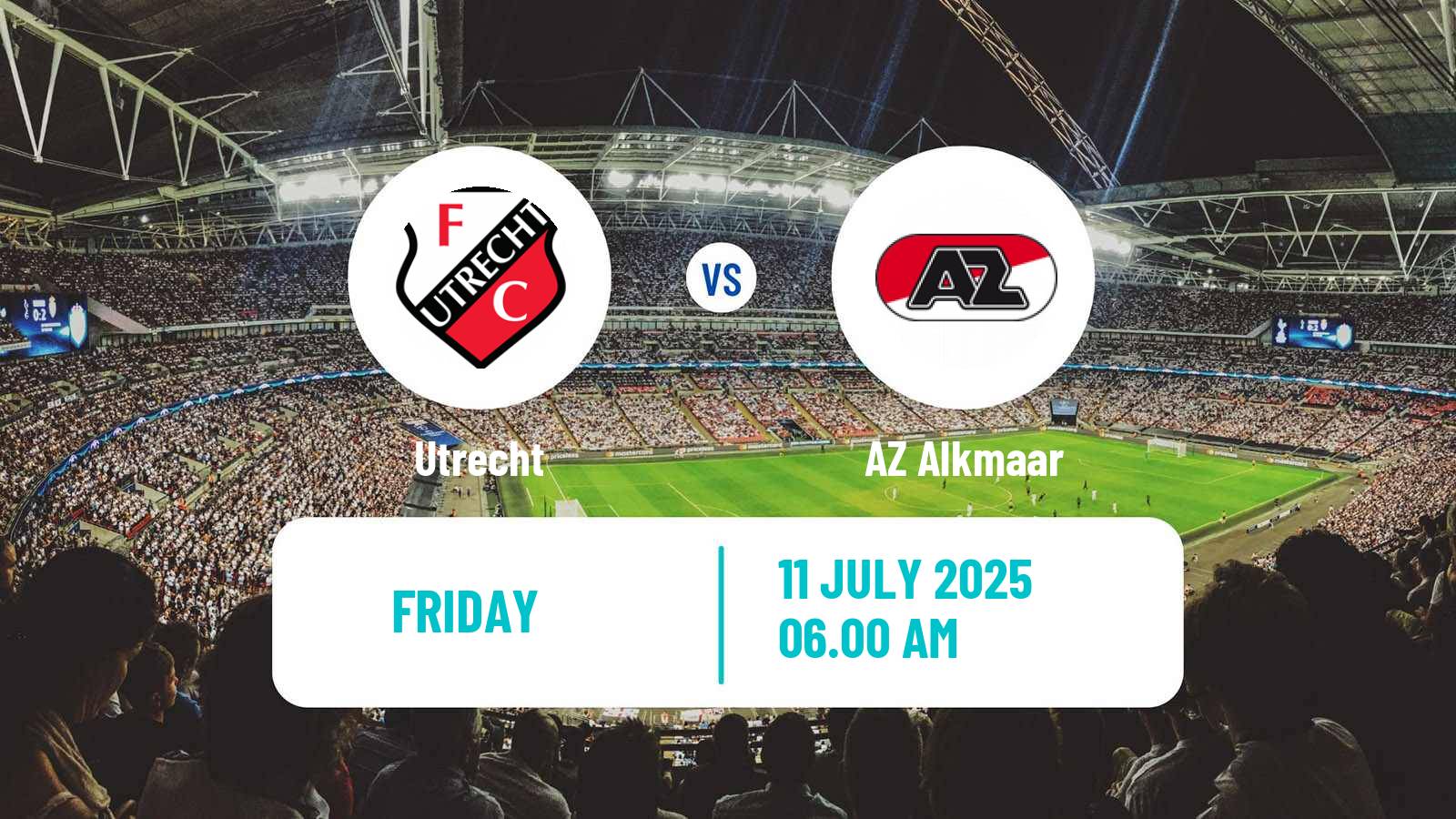Soccer Club Friendly Women Utrecht - AZ Alkmaar