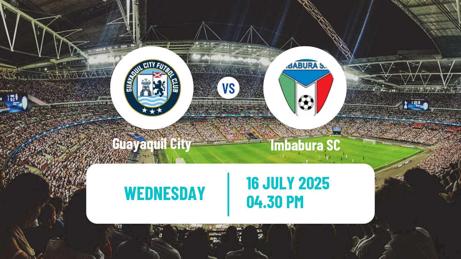 Soccer Ecuadorian Serie B Guayaquil City - Imbabura