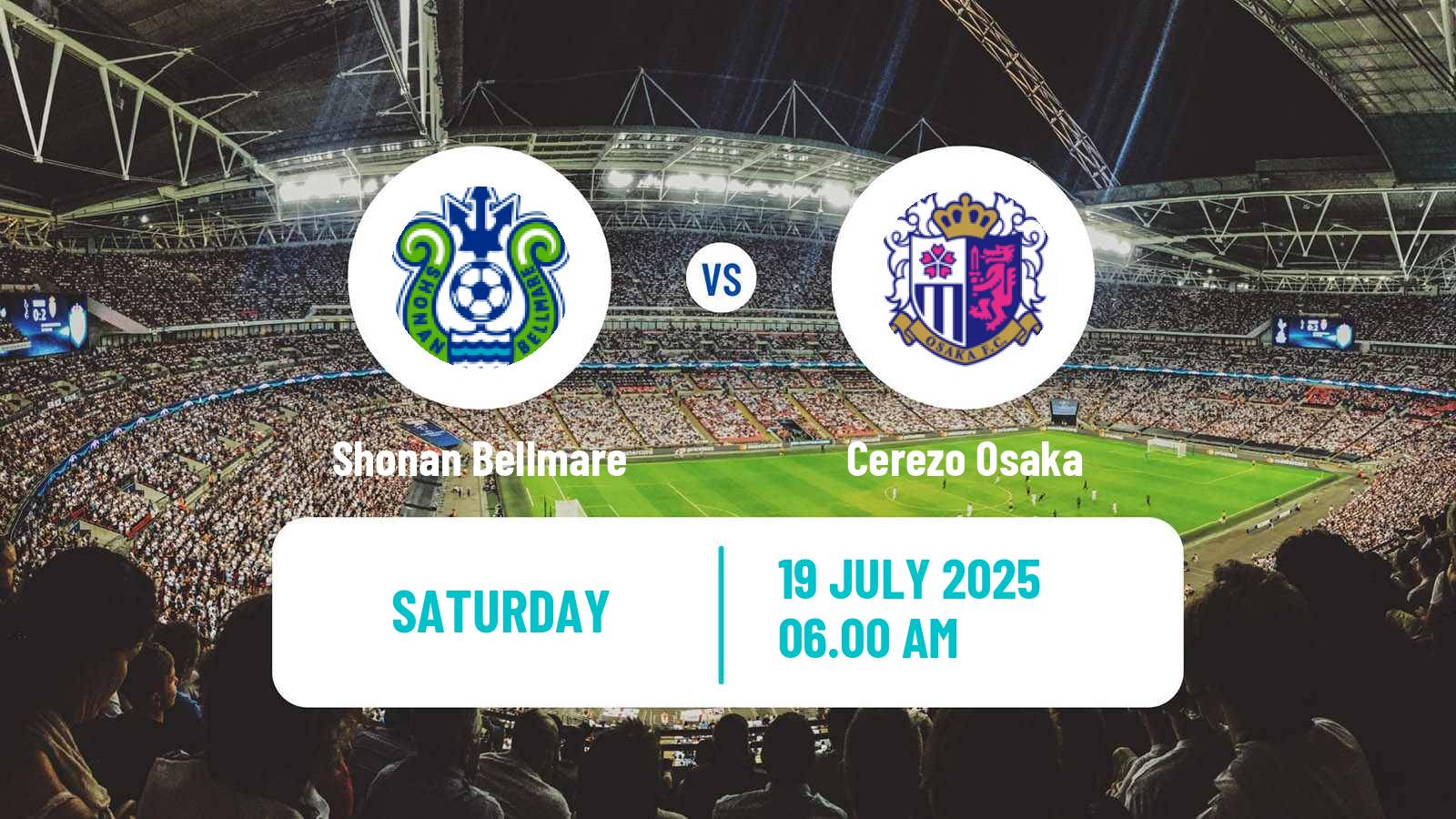 Soccer Japan J1 League Shonan Bellmare - Cerezo Osaka