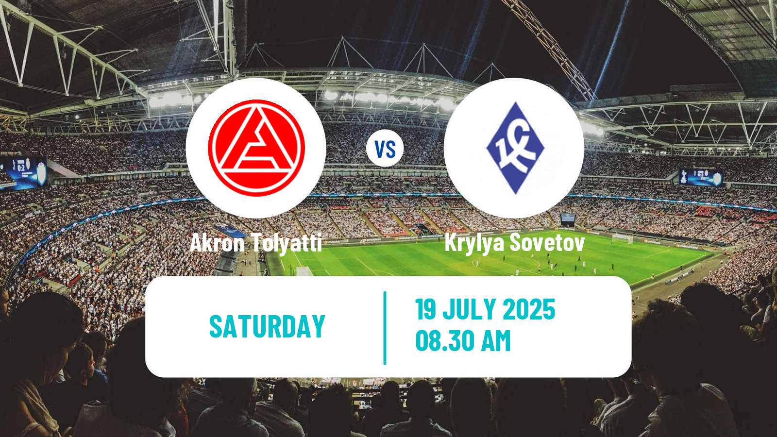 Soccer Russian Premier League Akron Tolyatti - Krylya Sovetov