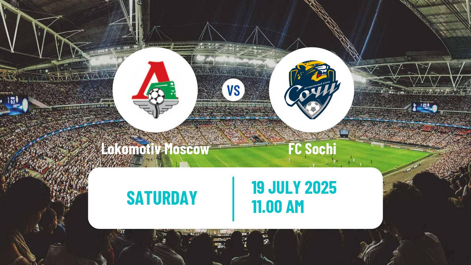 Soccer Russian Premier League Lokomotiv Moscow - Sochi