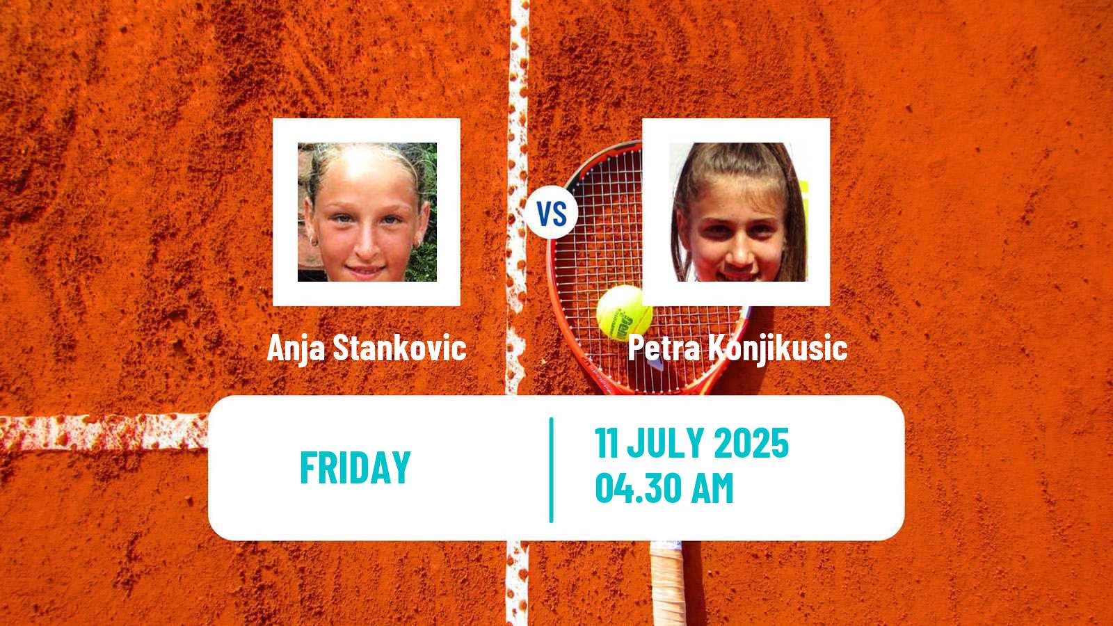Tennis ITF W15 Kursumlijska Banja 10 Women Anja Stankovic - Petra Konjikusic