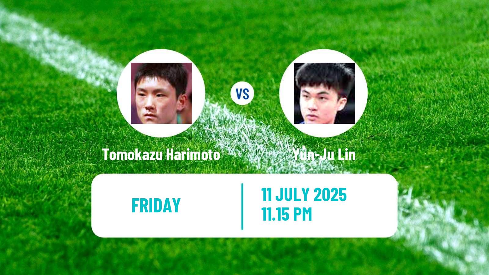 Table tennis United States Smash Men Tomokazu Harimoto - Yun-Ju Lin