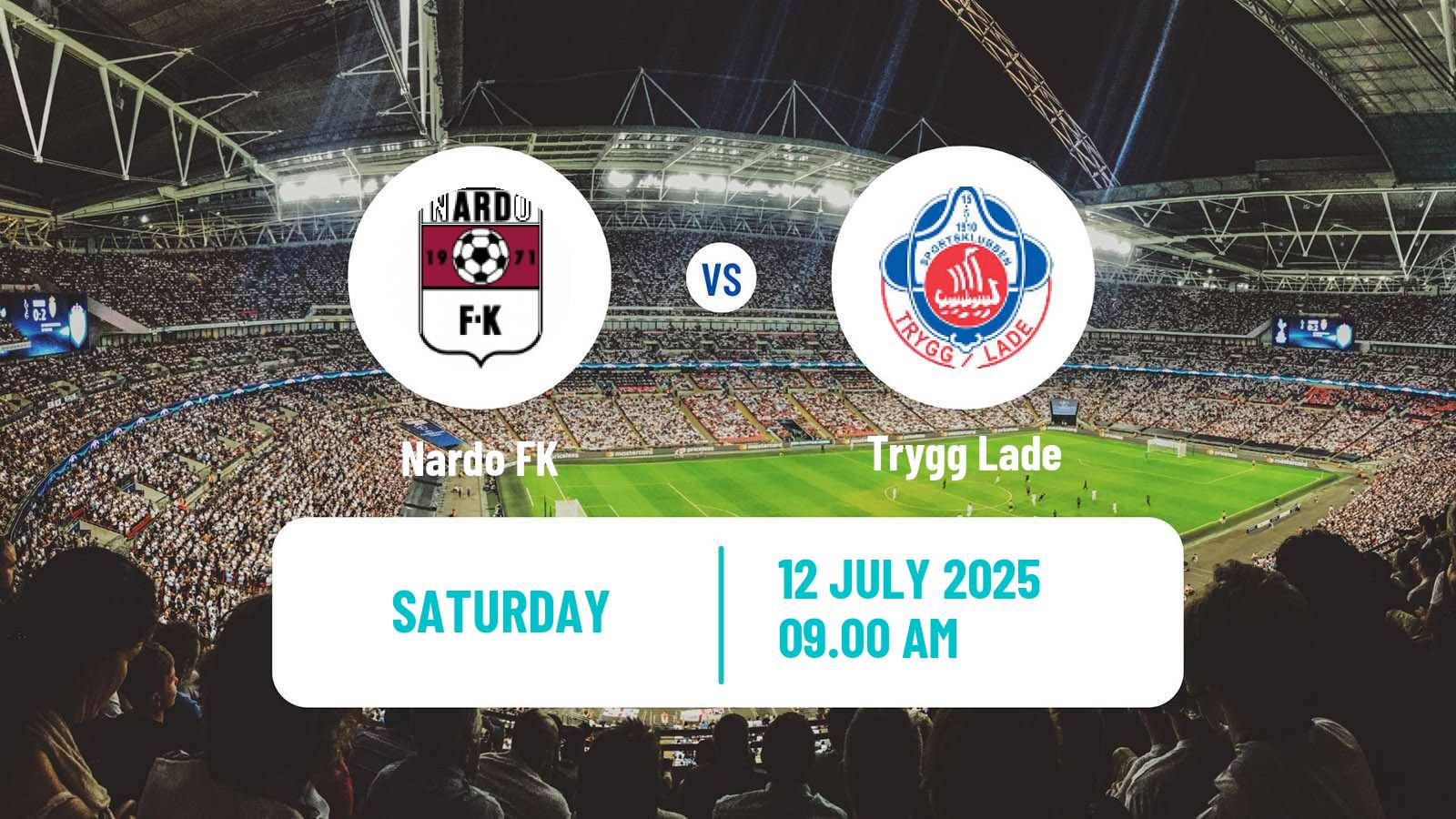 Soccer Norwegian Division 3 - Group 2 Nardo - Trygg Lade