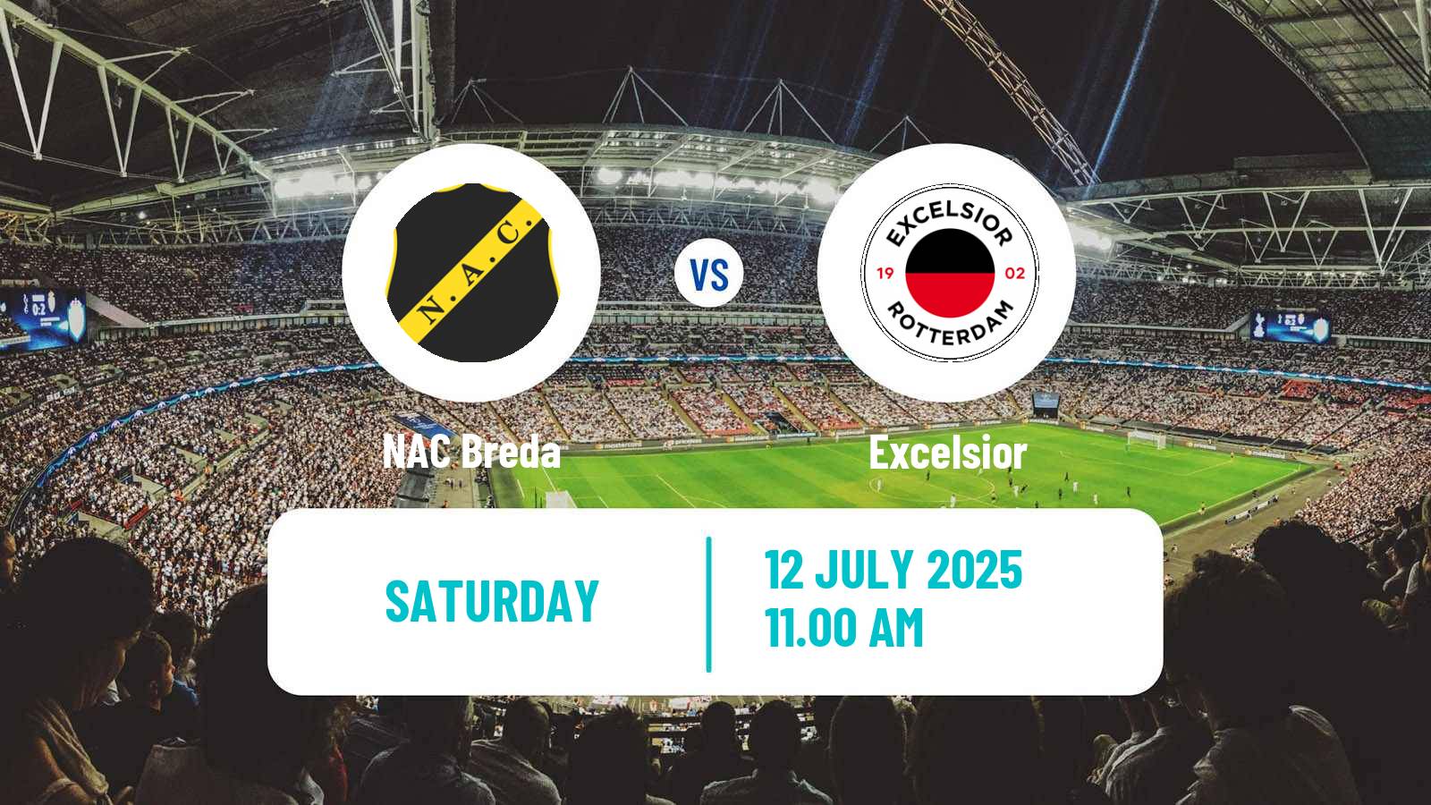 Soccer Club Friendly NAC Breda - Excelsior