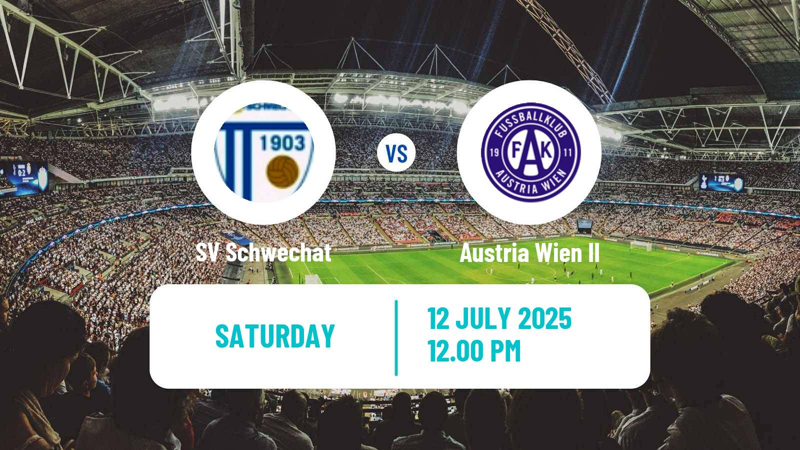 Soccer Club Friendly Schwechat - Austria Wien II