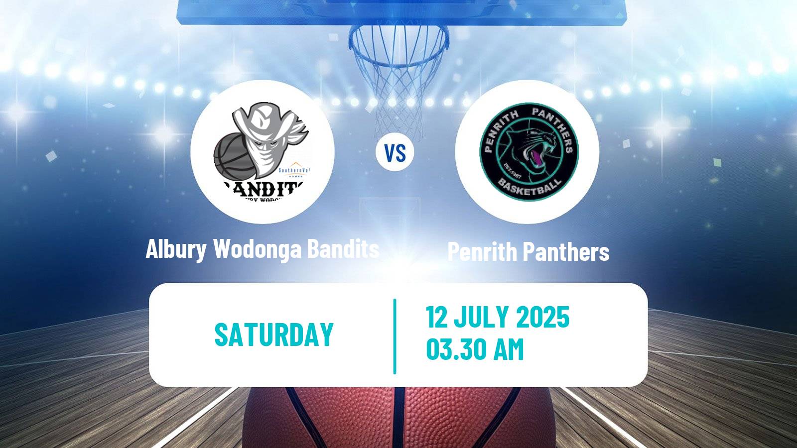 Basketball Australian NBL1 East Women Albury Wodonga Bandits - Penrith Panthers