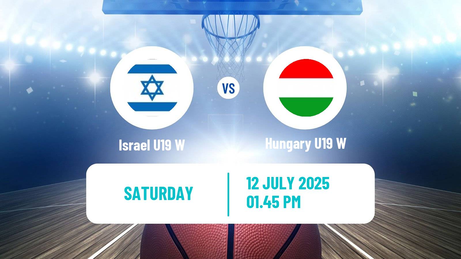 Basketball World Championship U19 Basketball Women Israel U19 W - Hungary U19 W