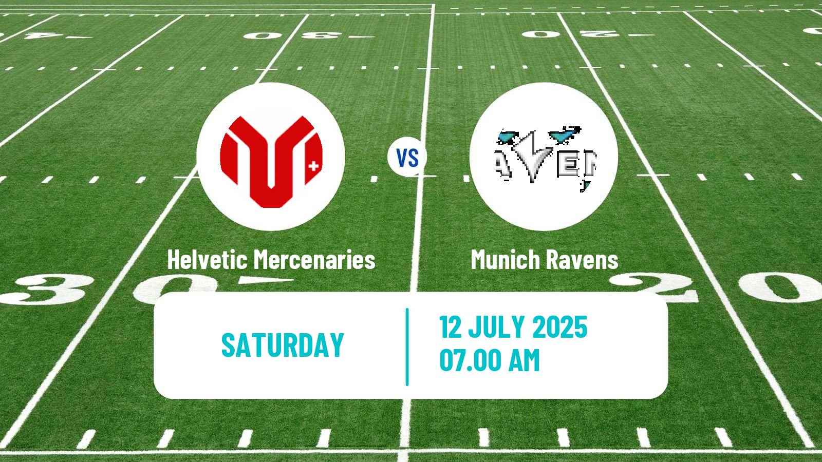 American football European League of American Football Helvetic Mercenaries - Munich Ravens