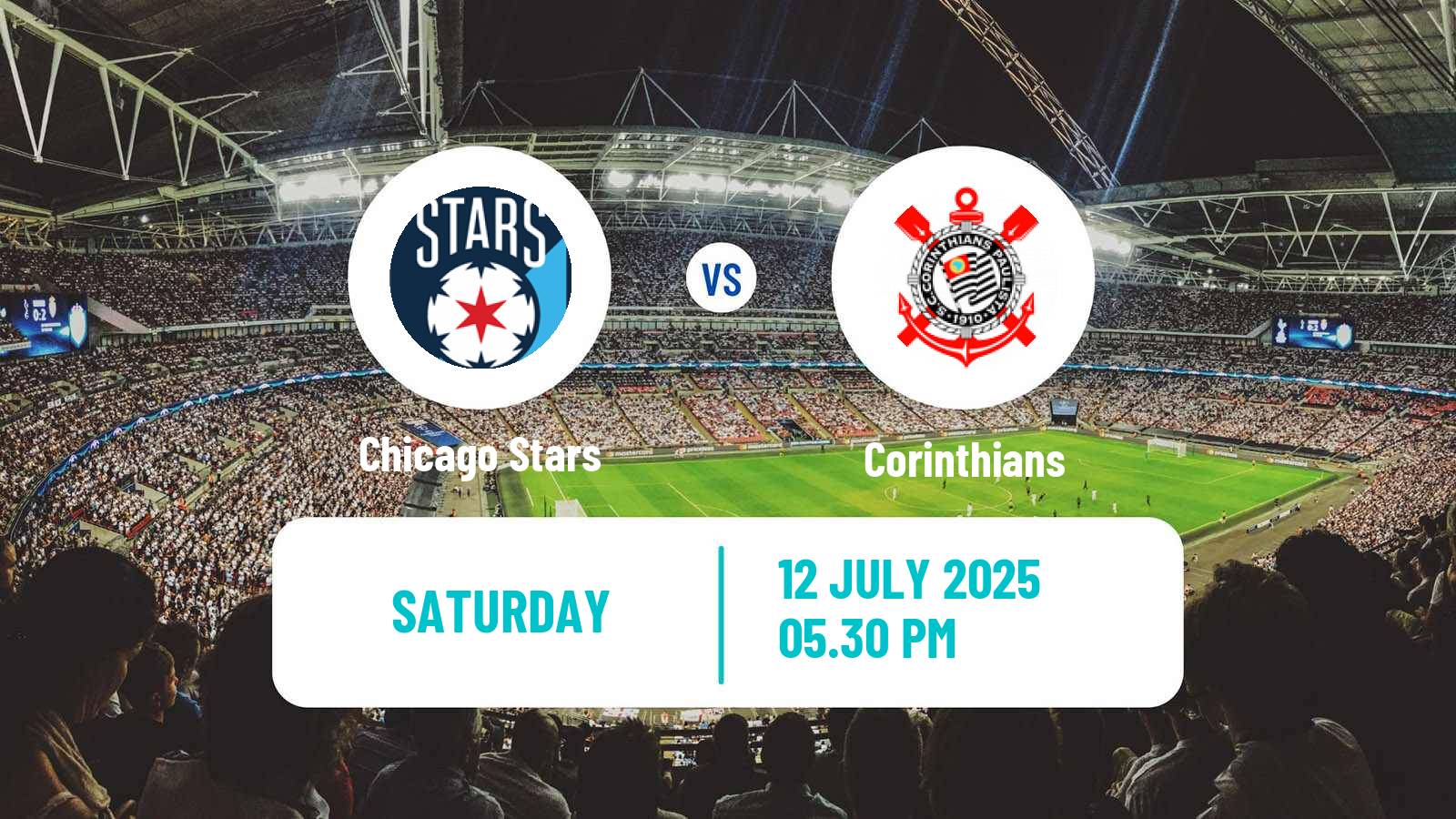 Soccer Club Friendly Women Chicago Stars - Corinthians