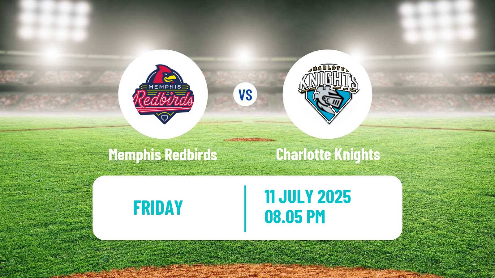 Baseball IL Memphis Redbirds - Charlotte Knights