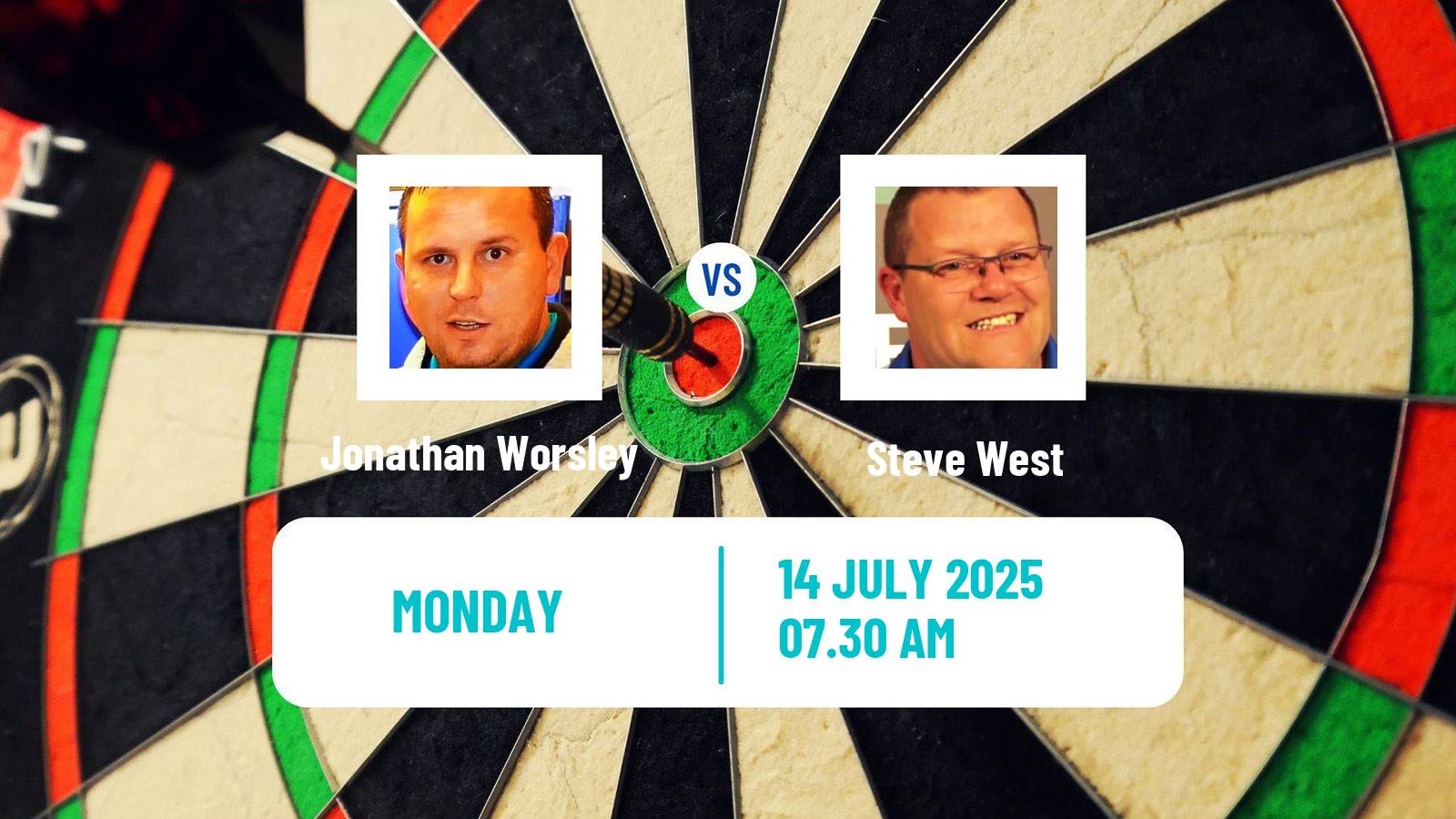 Darts Modus Super Series Jonathan Worsley - Steve West