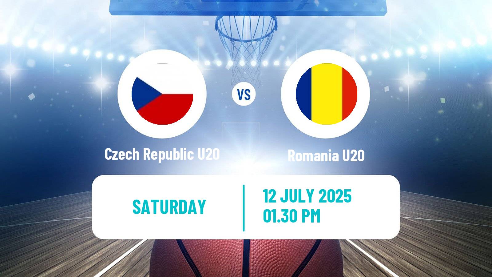 Basketball EuroBasket U20 Czech Republic U20 - Romania U20