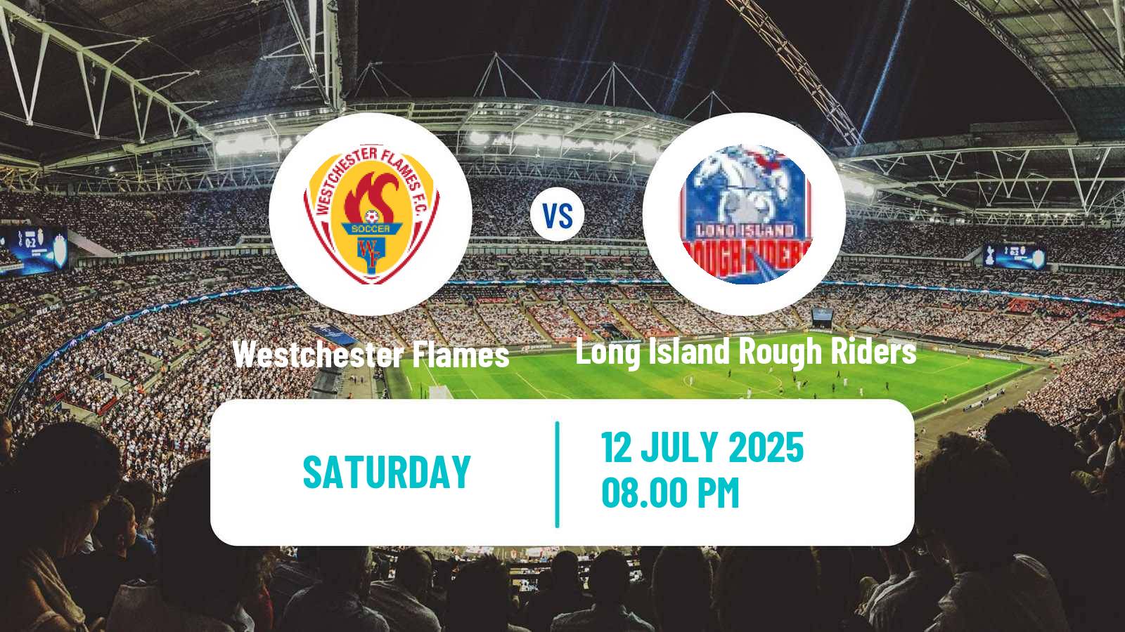 Soccer USL League Two Westchester Flames - Long Island Rough Riders