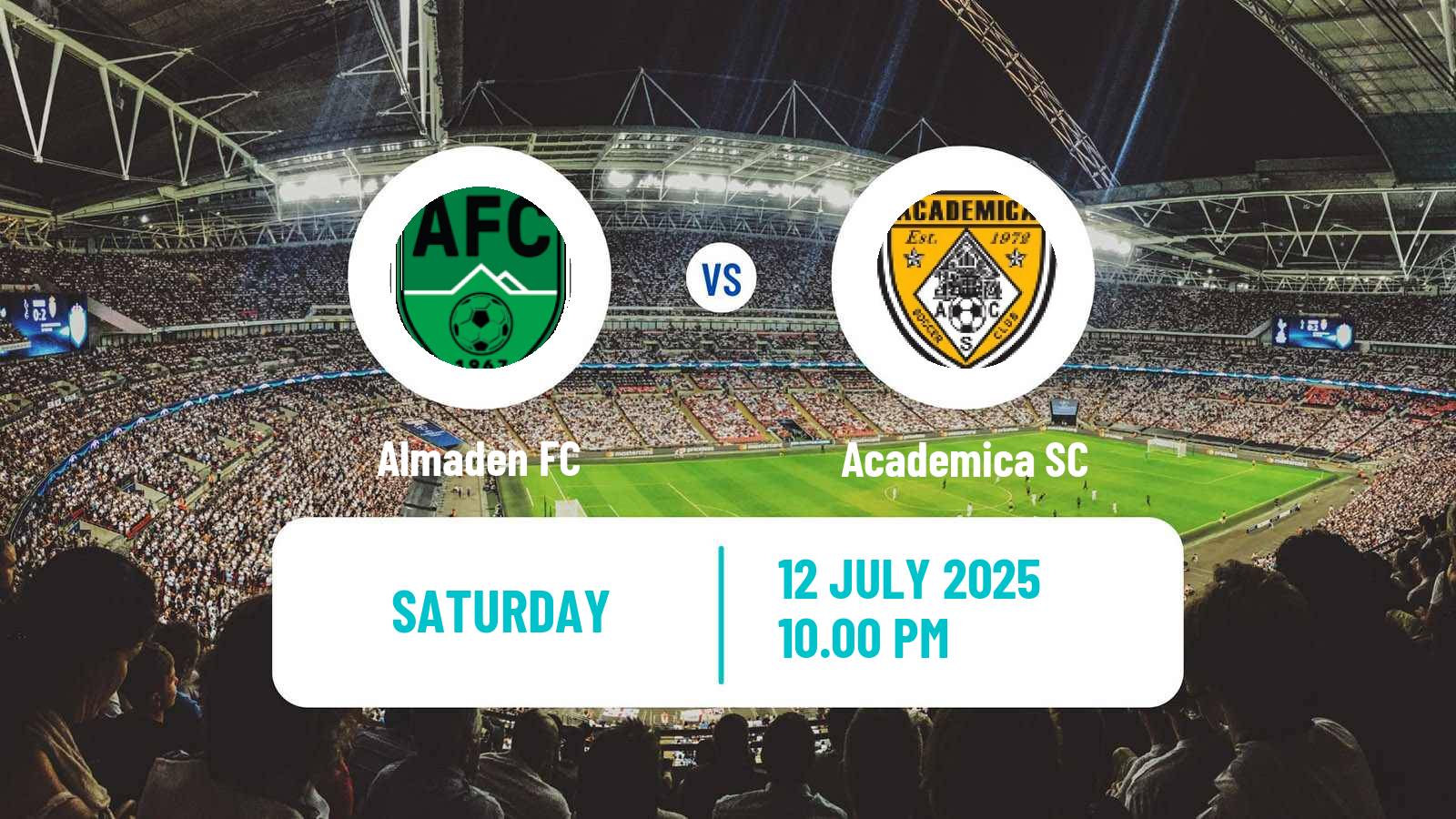 Soccer USL League Two Almaden - Academica SC