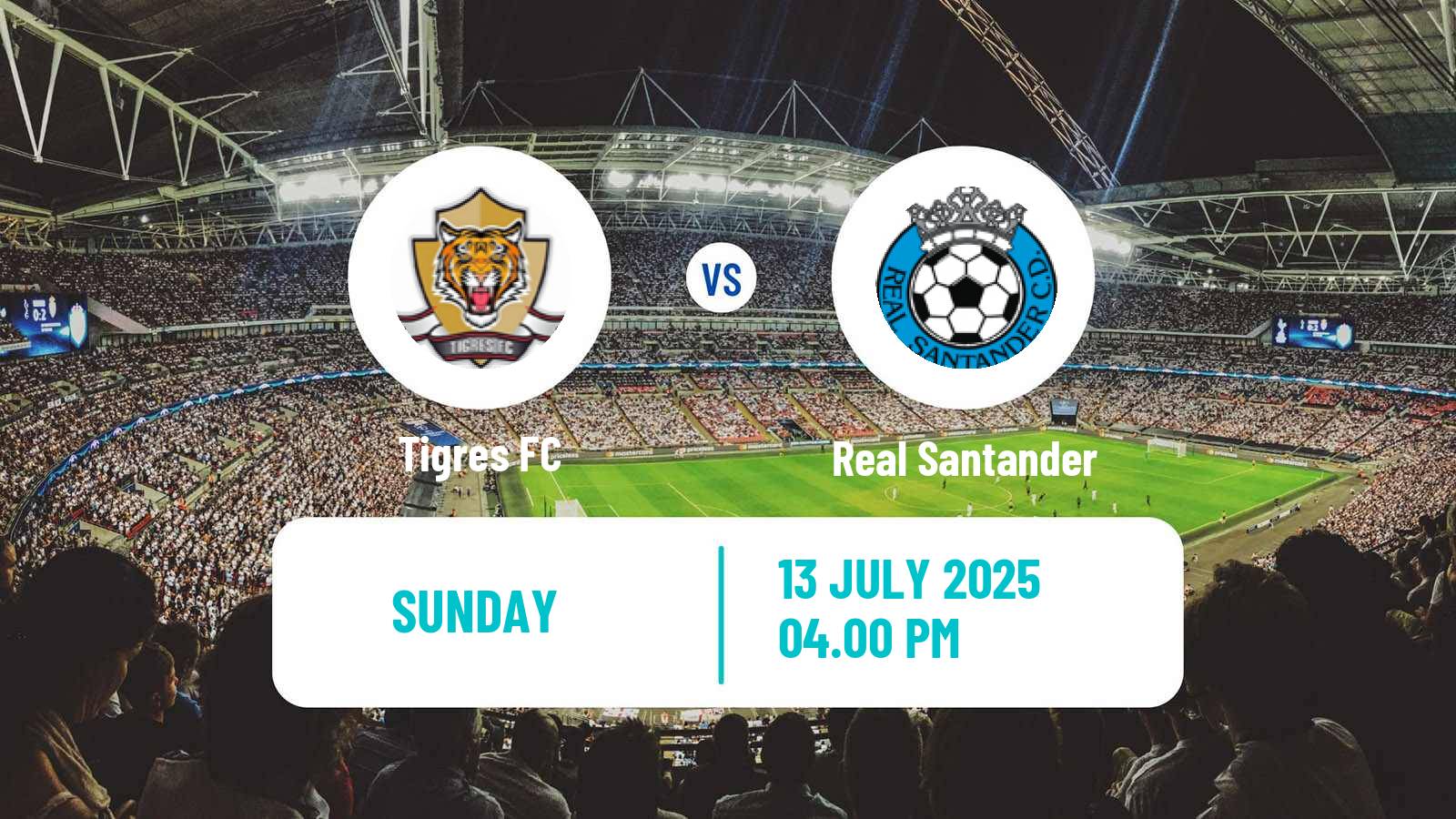 Soccer Colombian Primera B Tigres - Real Santander