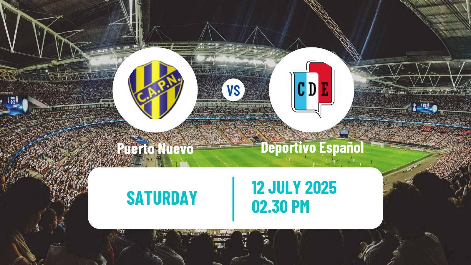 Soccer Argentinian Primera C Puerto Nuevo - Deportivo Español