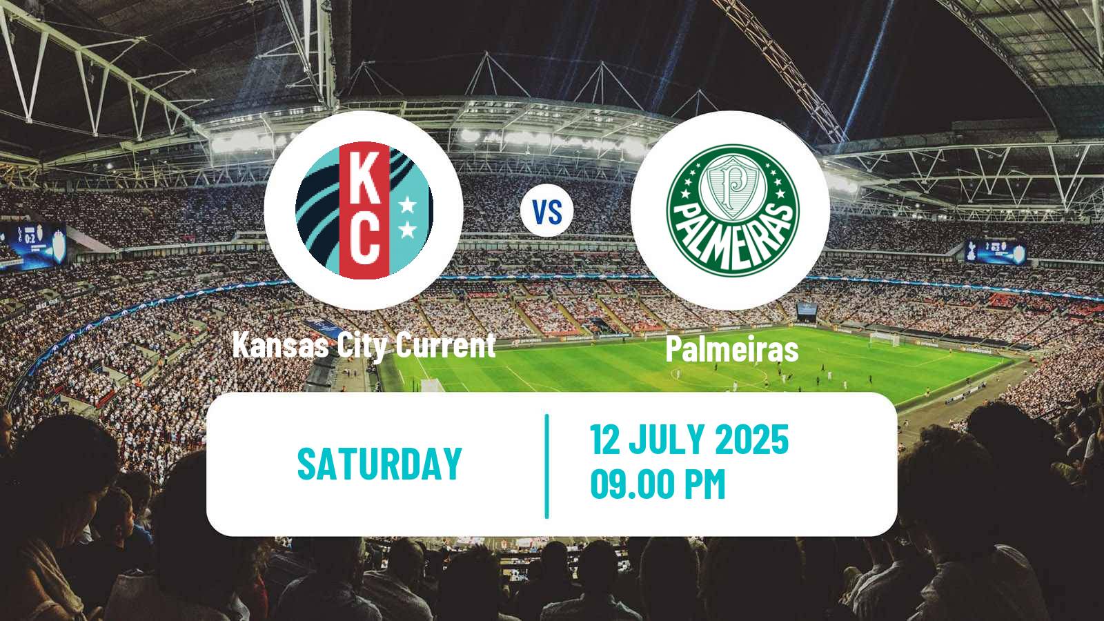 Soccer Club Friendly Women Kansas City Current - Palmeiras