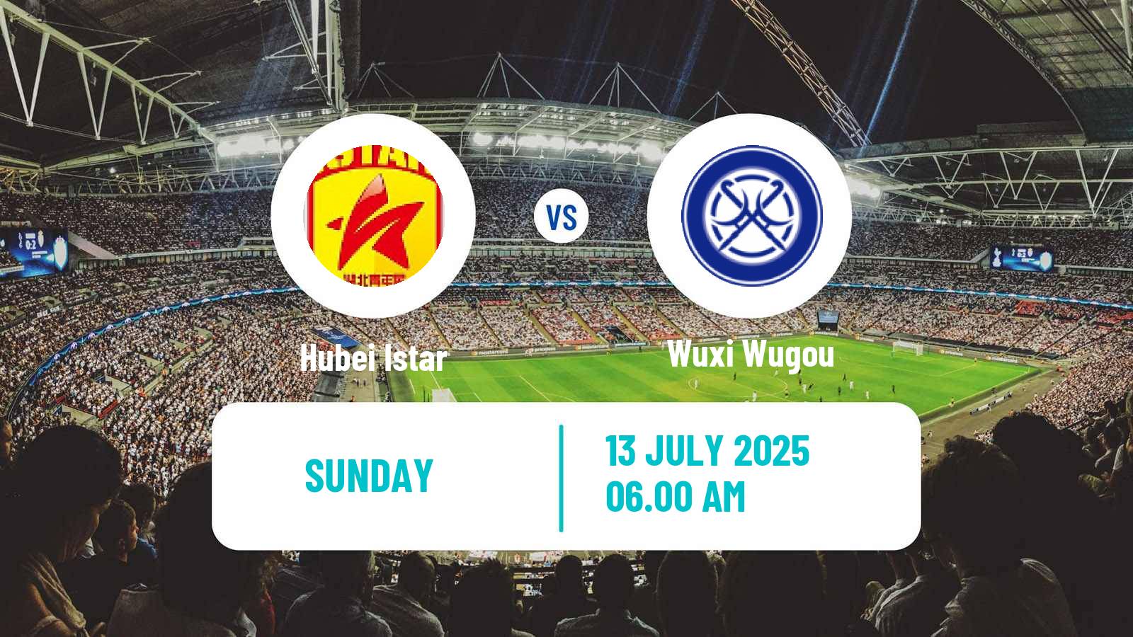 Soccer Chinese Yi League Hubei Istar - Wuxi Wugou