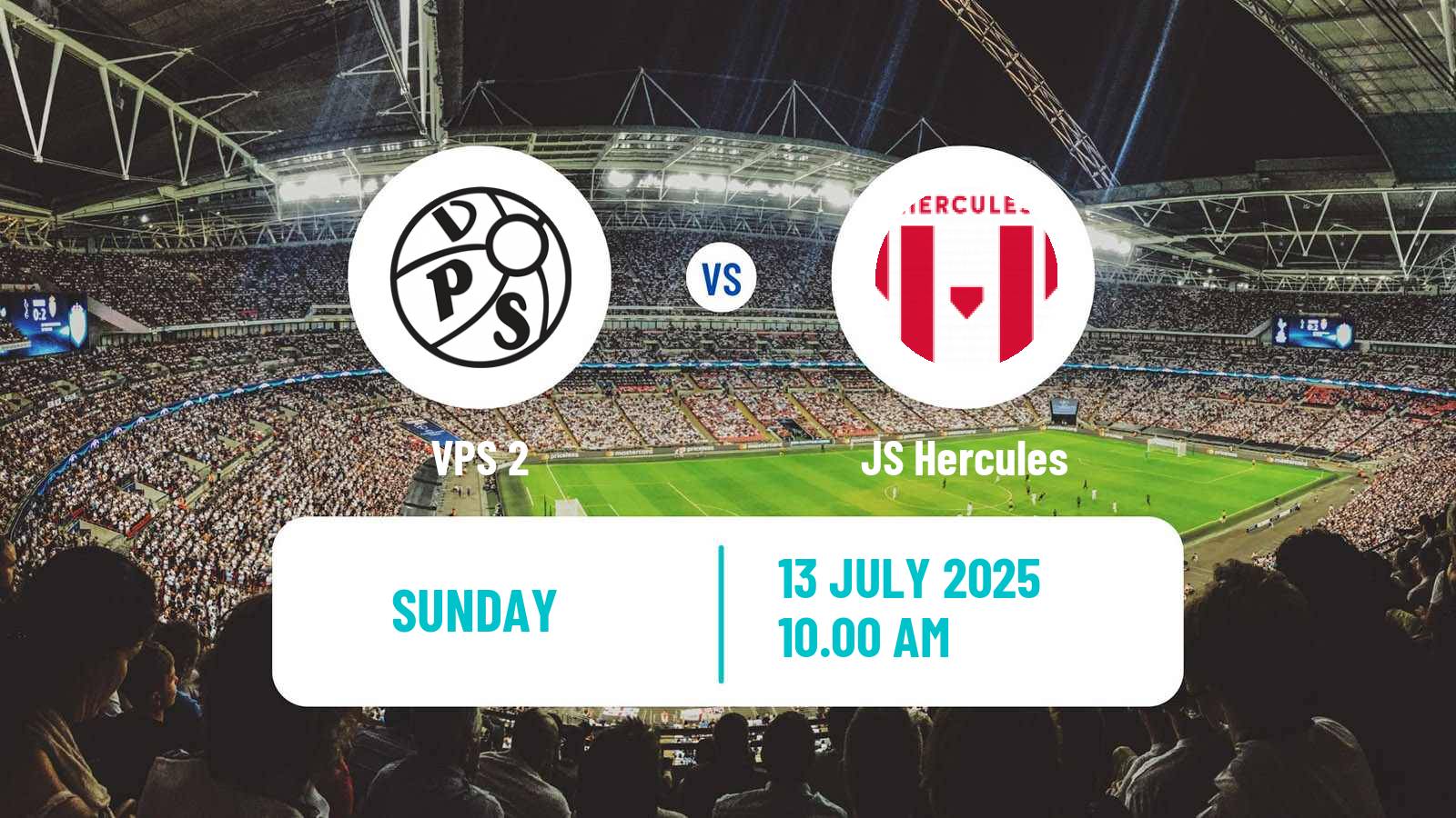 Soccer Finnish Kakkonen Group C VPS 2 - JS Hercules