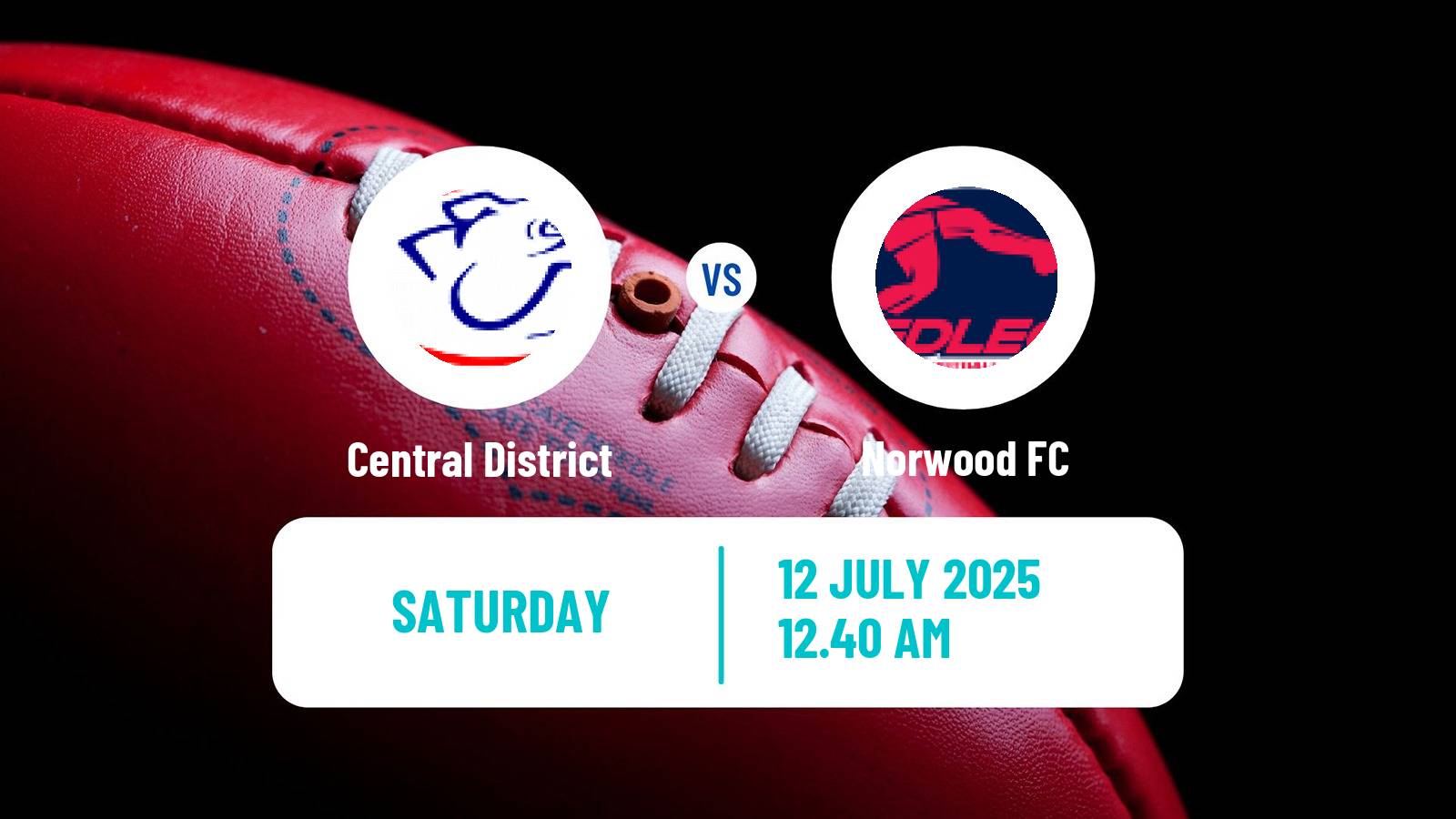 Aussie rules SANFL Central District - Norwood