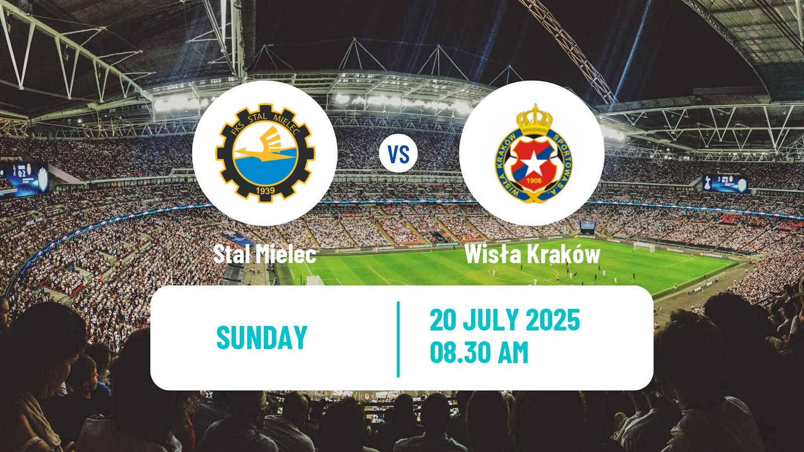 Soccer Polish Division 1 Stal Mielec - Wisła Kraków