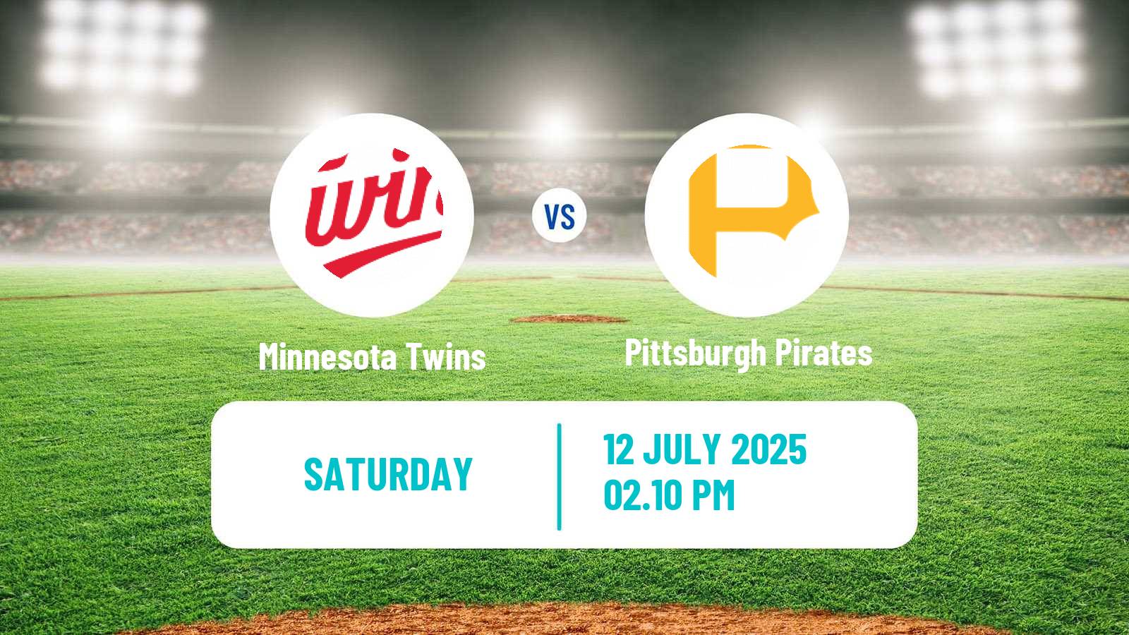 Baseball MLB Minnesota Twins - Pittsburgh Pirates