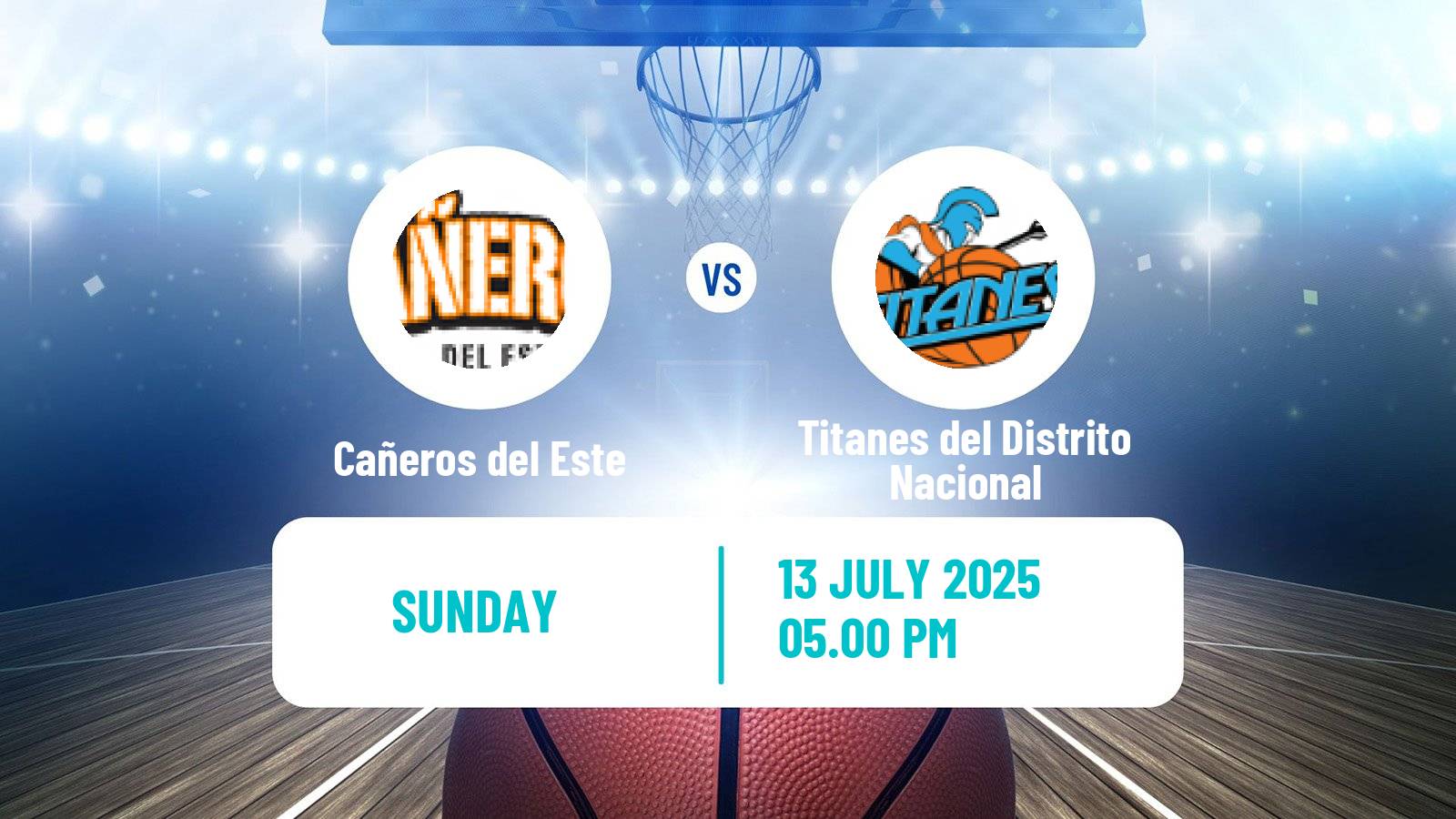 Basketball Dominican Republic LNB Basketball Cañeros del Este - Titanes del Distrito Nacional