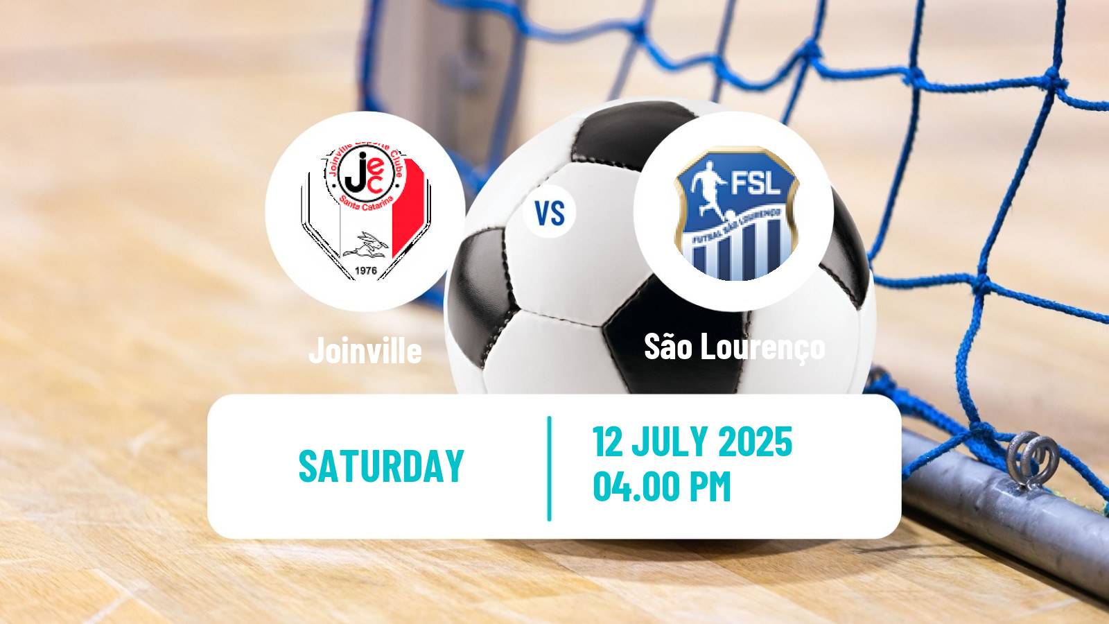 Futsal Brazilian Liga Futsal Joinville - São Lourenço