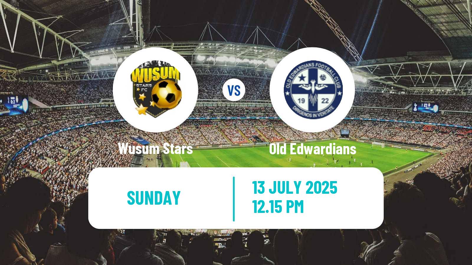 Soccer Sierra Leone Premier League Wusum Stars - Old Edwardians