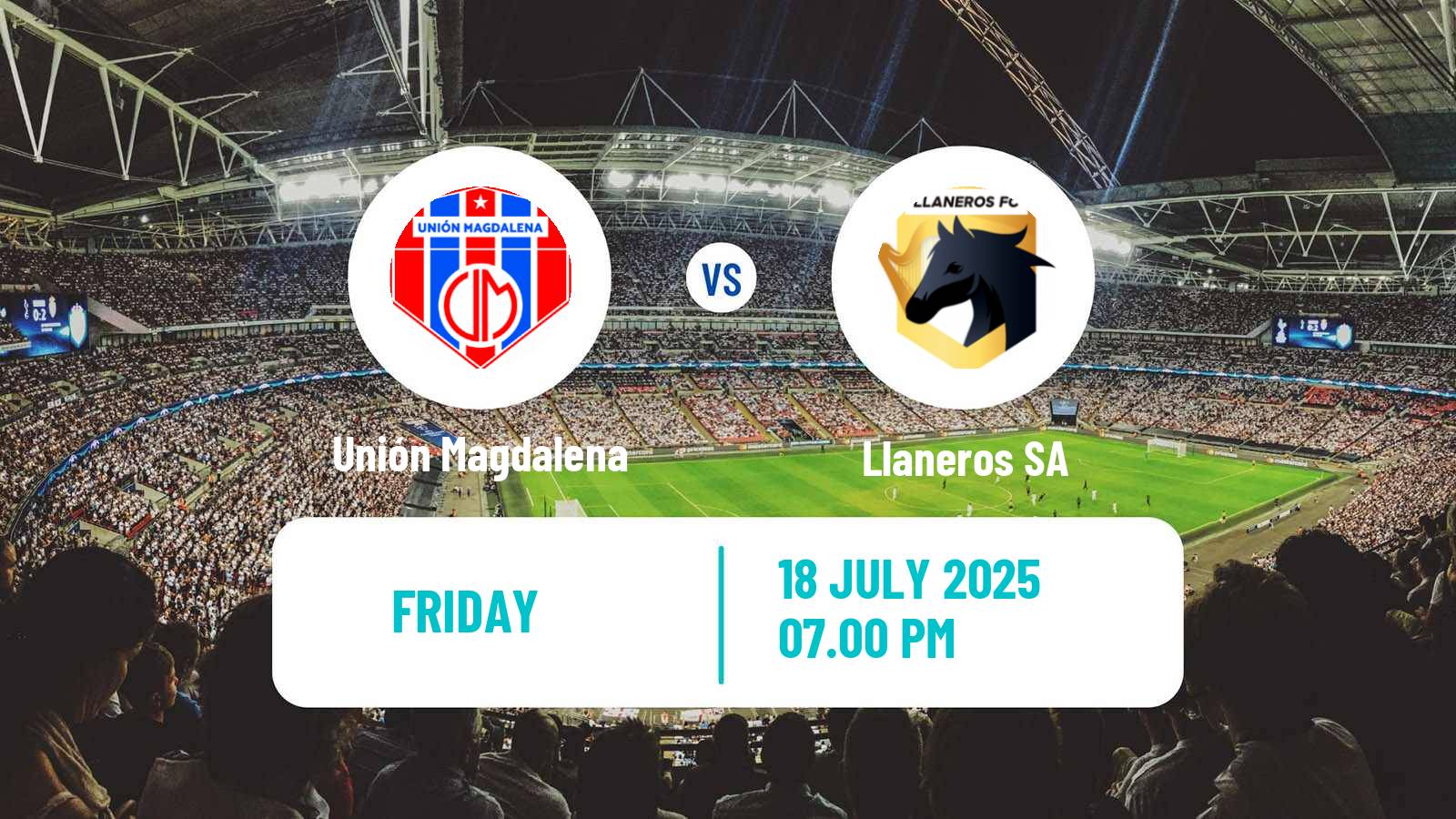 Soccer Colombian Primera A Unión Magdalena - Llaneros SA