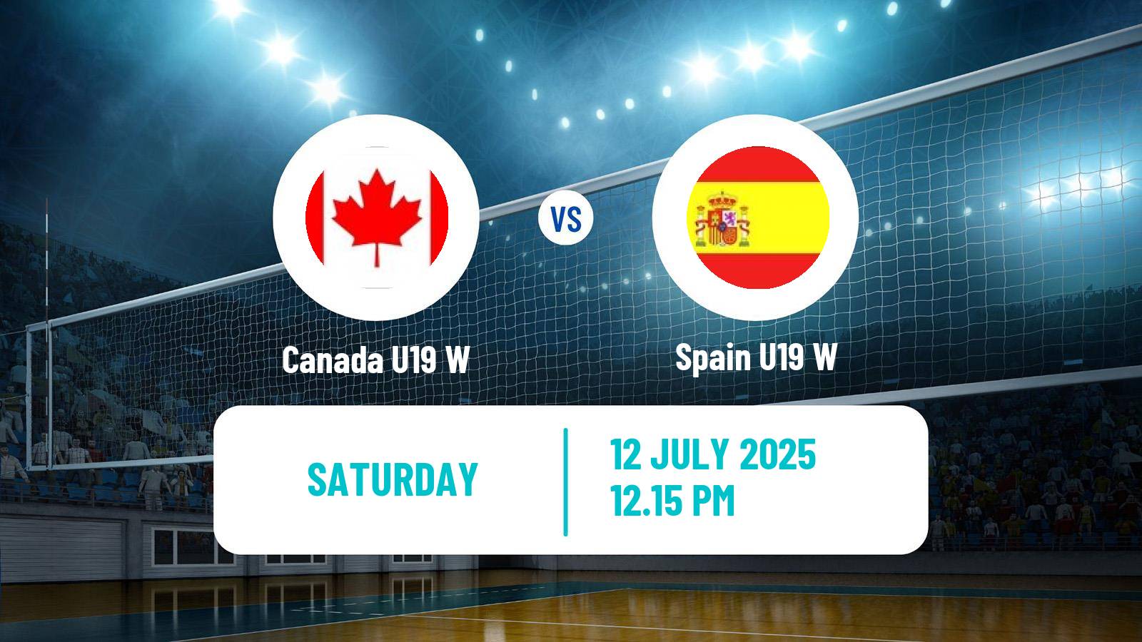 Volleyball World Championship U19 Volleyball Women Canada U19 W - Spain U19 W