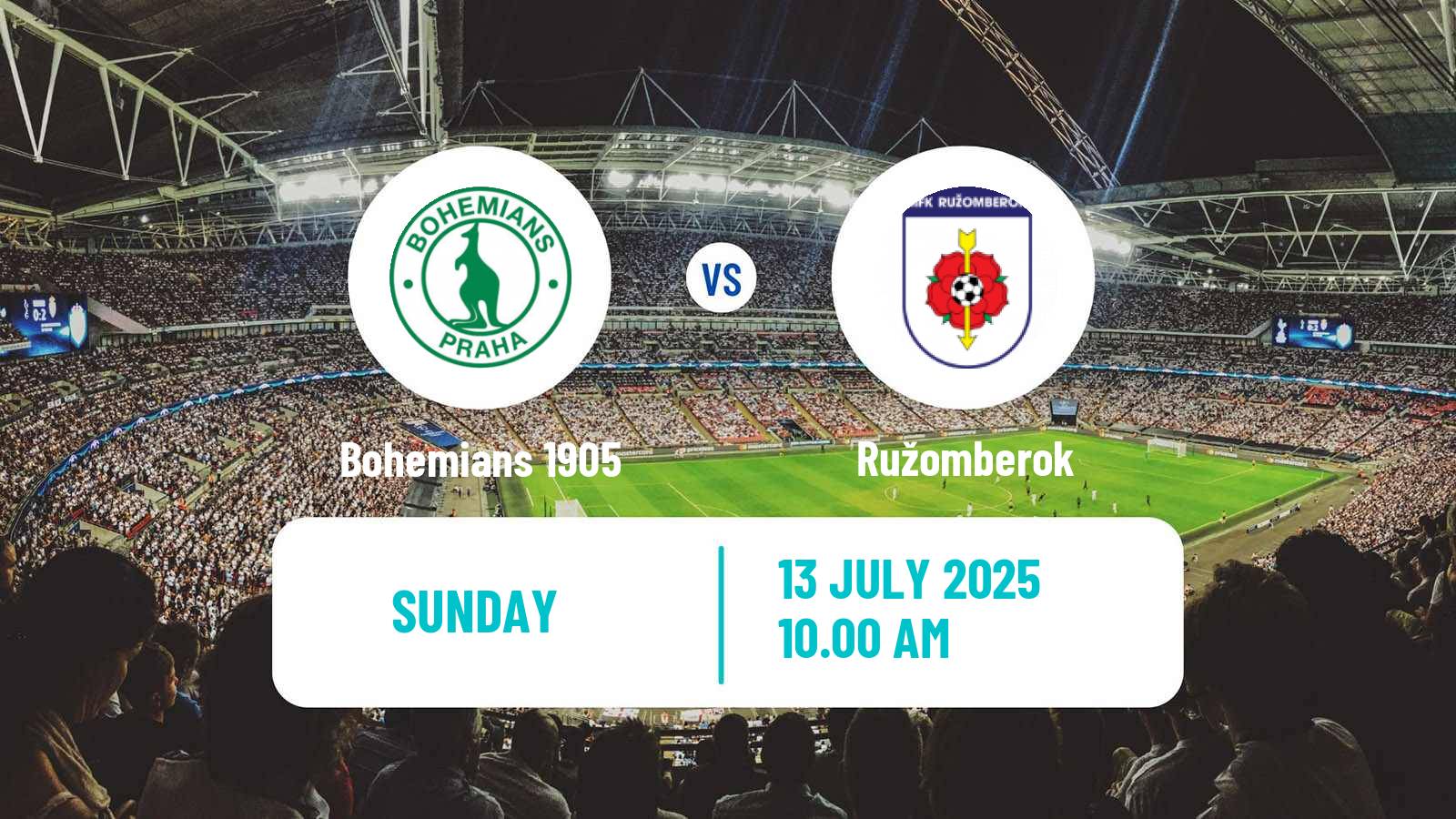Soccer Club Friendly Bohemians 1905 - Ružomberok