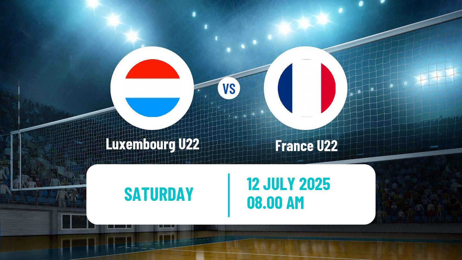 Volleyball European Championship U22 Volleyball Luxembourg U22 - France U22