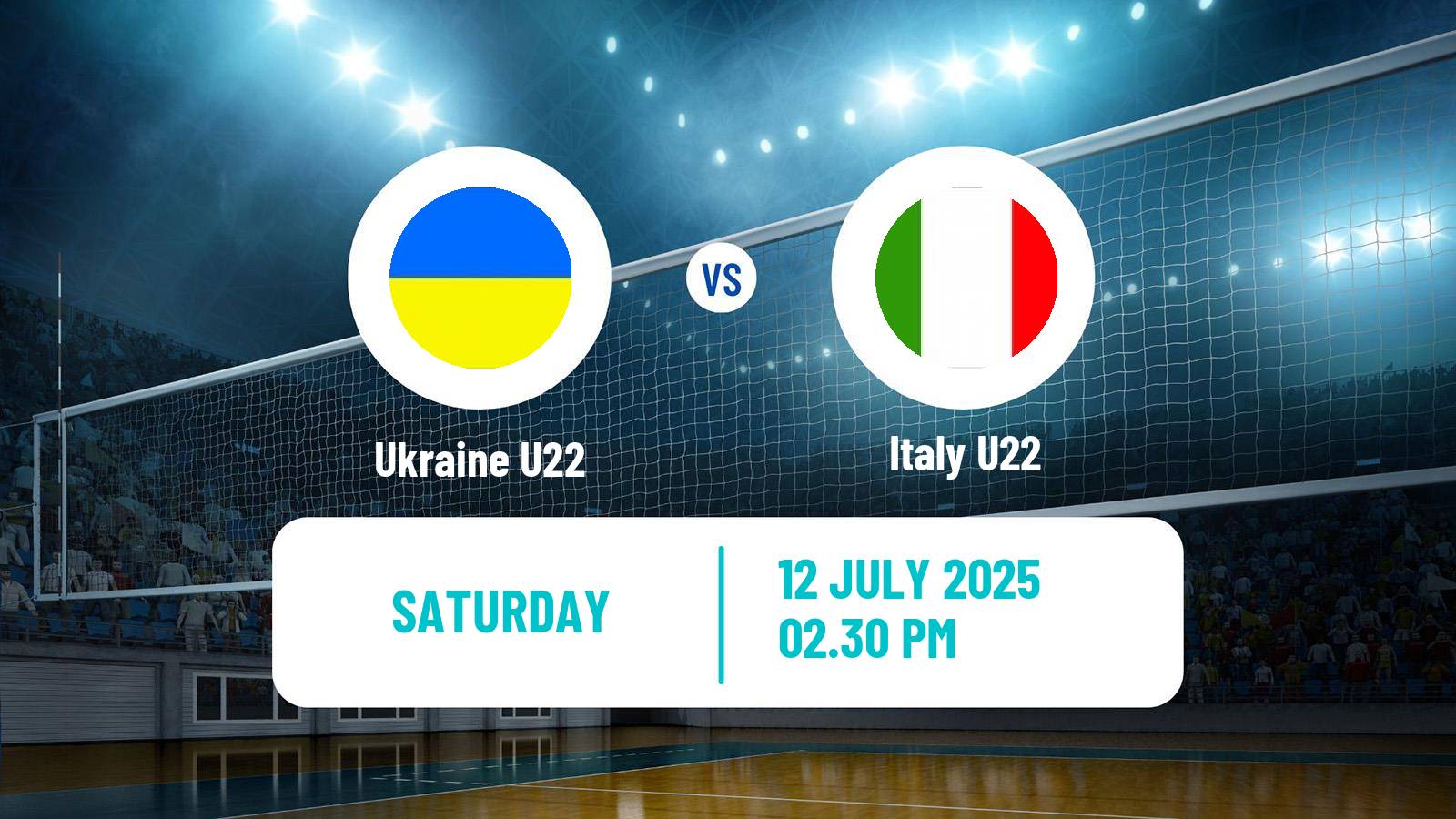 Volleyball European Championship U22 Volleyball Ukraine U22 - Italy U22