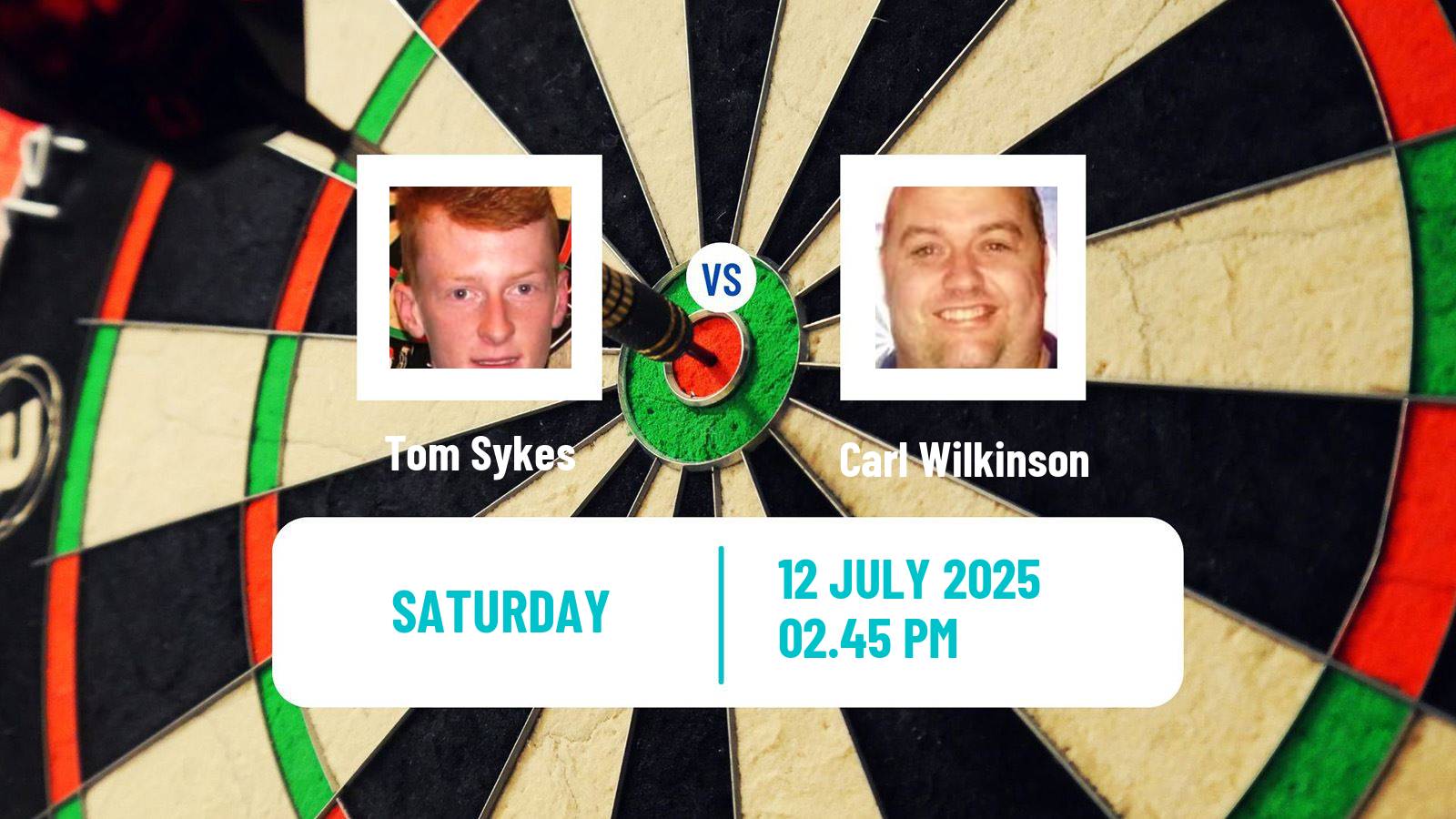 Darts Modus Super Series Tom Sykes - Carl Wilkinson