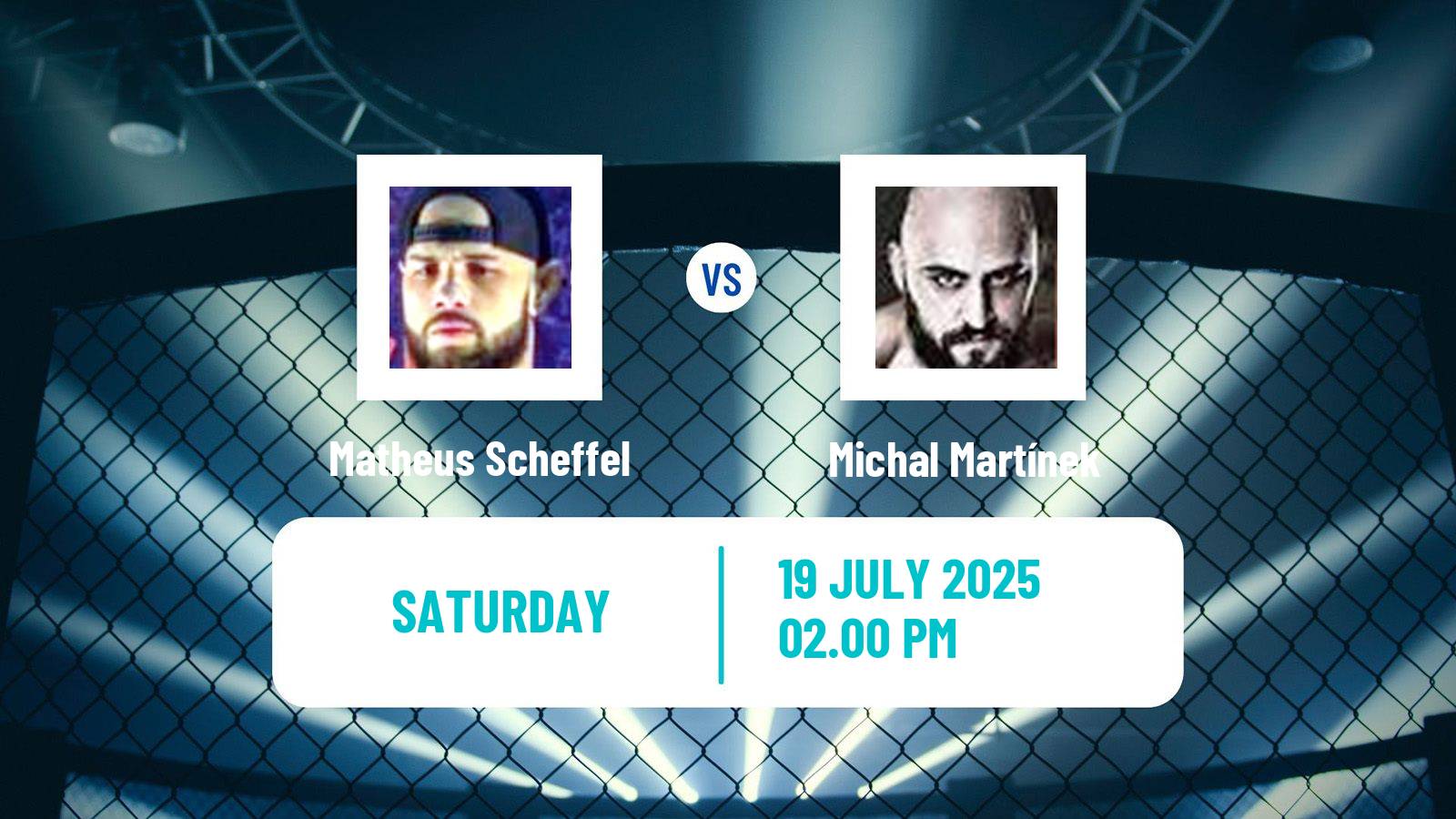 MMA Heavyweight Ksw Men Matheus Scheffel - Michal Martínek