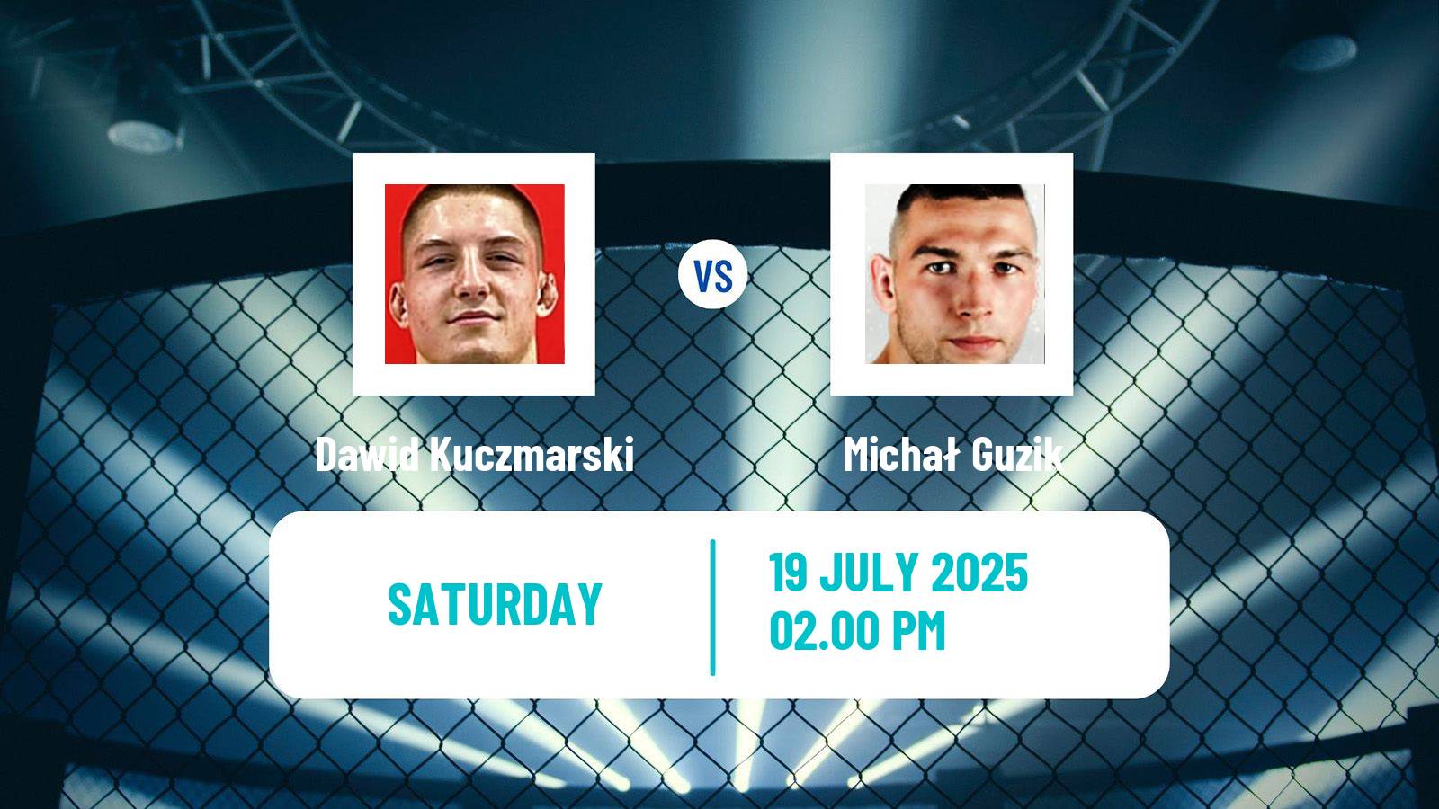 MMA Welterweight Ksw Men Dawid Kuczmarski - Michał Guzik
